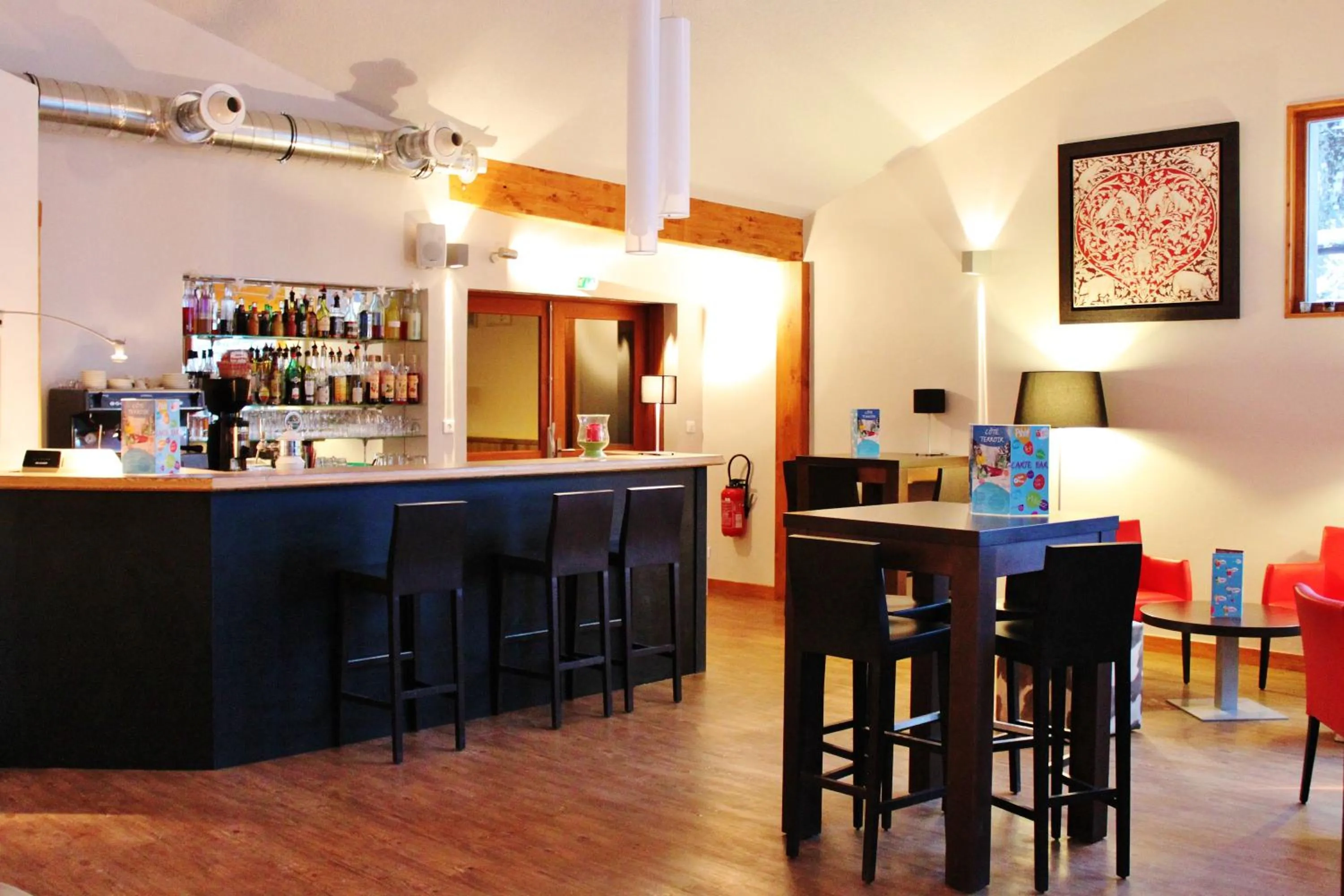 Lounge or bar in VVF La Plagne Montchavin Paradiski