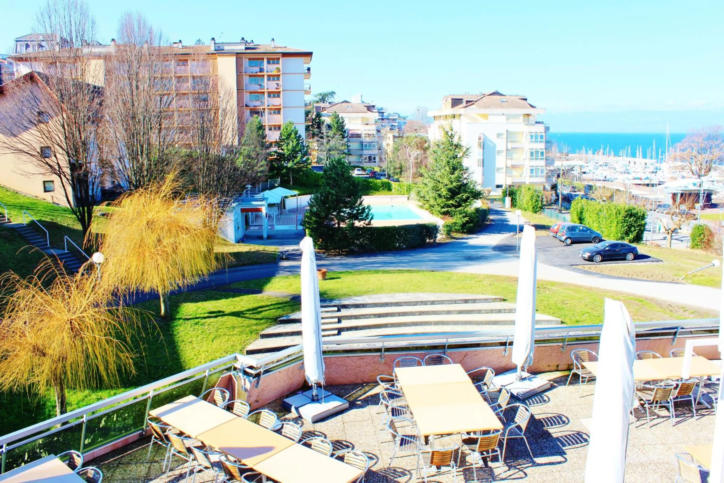 Balcony/Terrace in VVF Lac Léman Évian-les-Bains