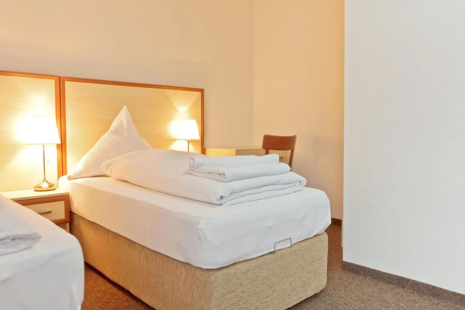 Photo of the whole room, Bed in Hotel Ganita Weil am Rhein