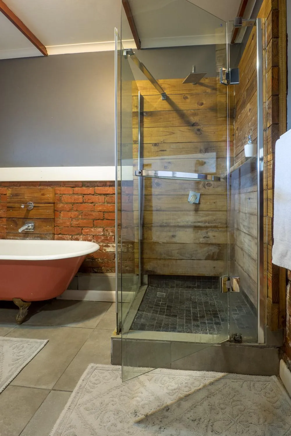 Shower in Carrington Guest House