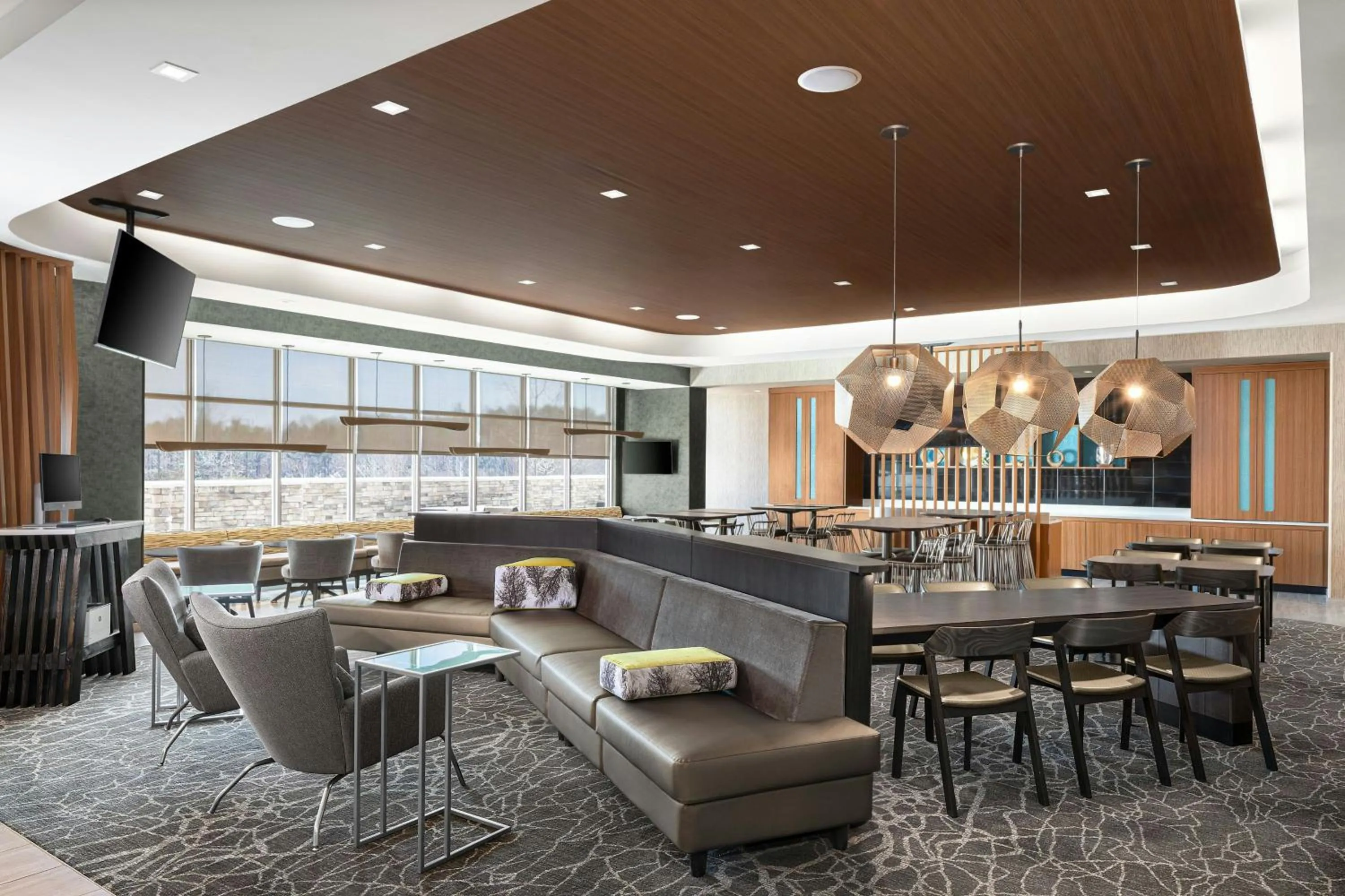 Lobby or reception in SpringHill Suites by Marriott Raleigh Garner