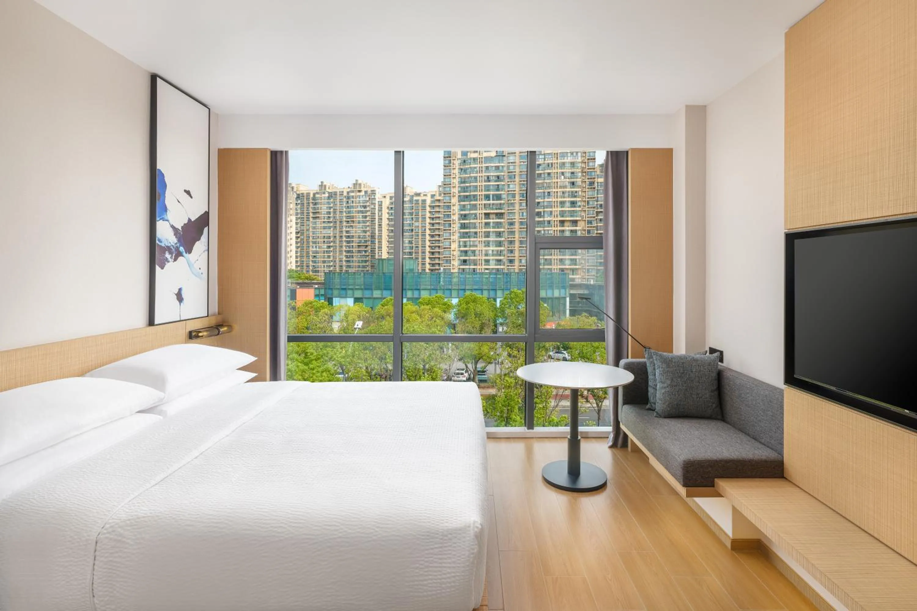 Bedroom, Bed in Fairfield by Marriott Changshu Hi-Tech Zone