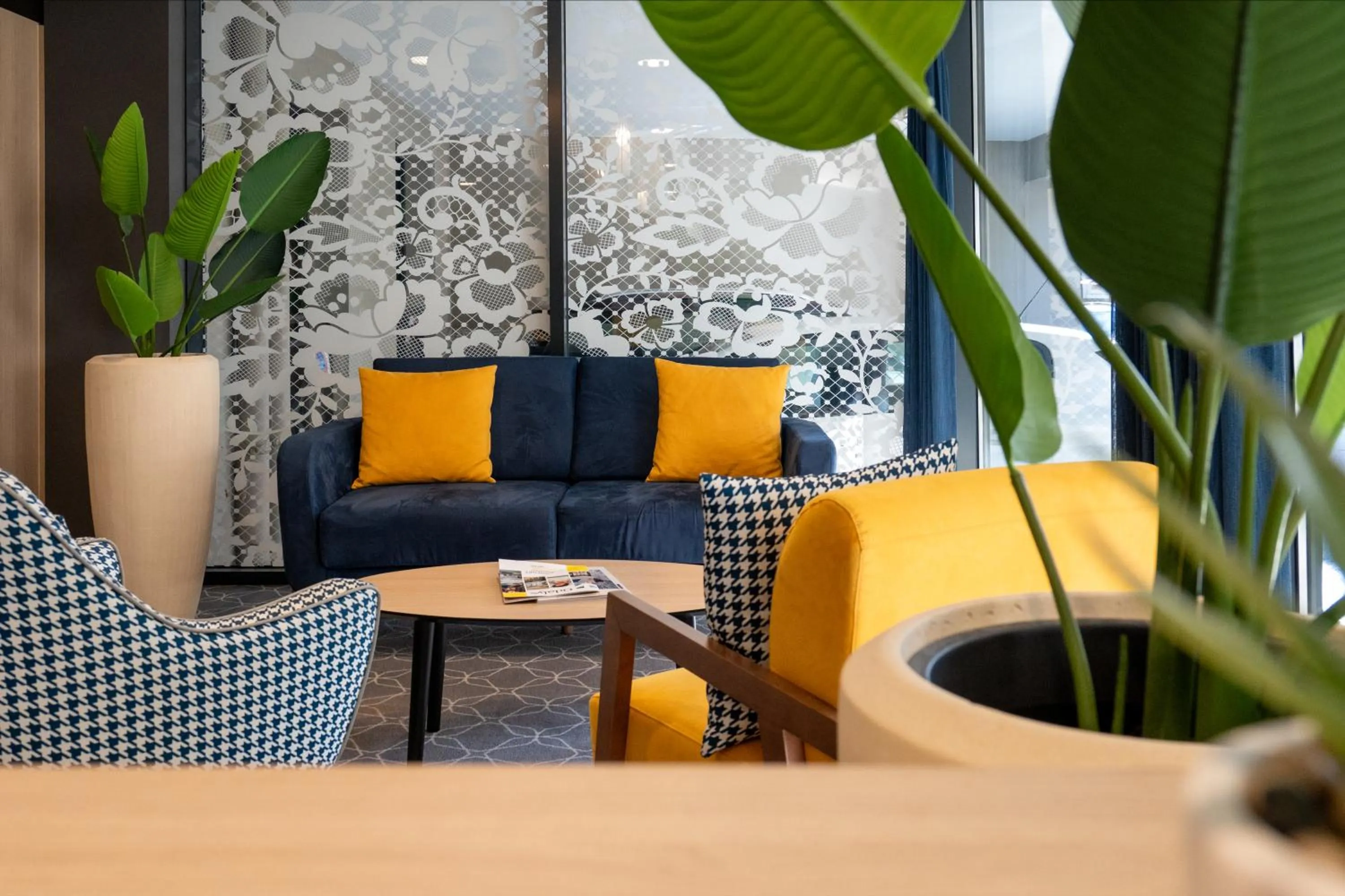 Living room in Appart Hotel Odalys City Rennes Lorgeril