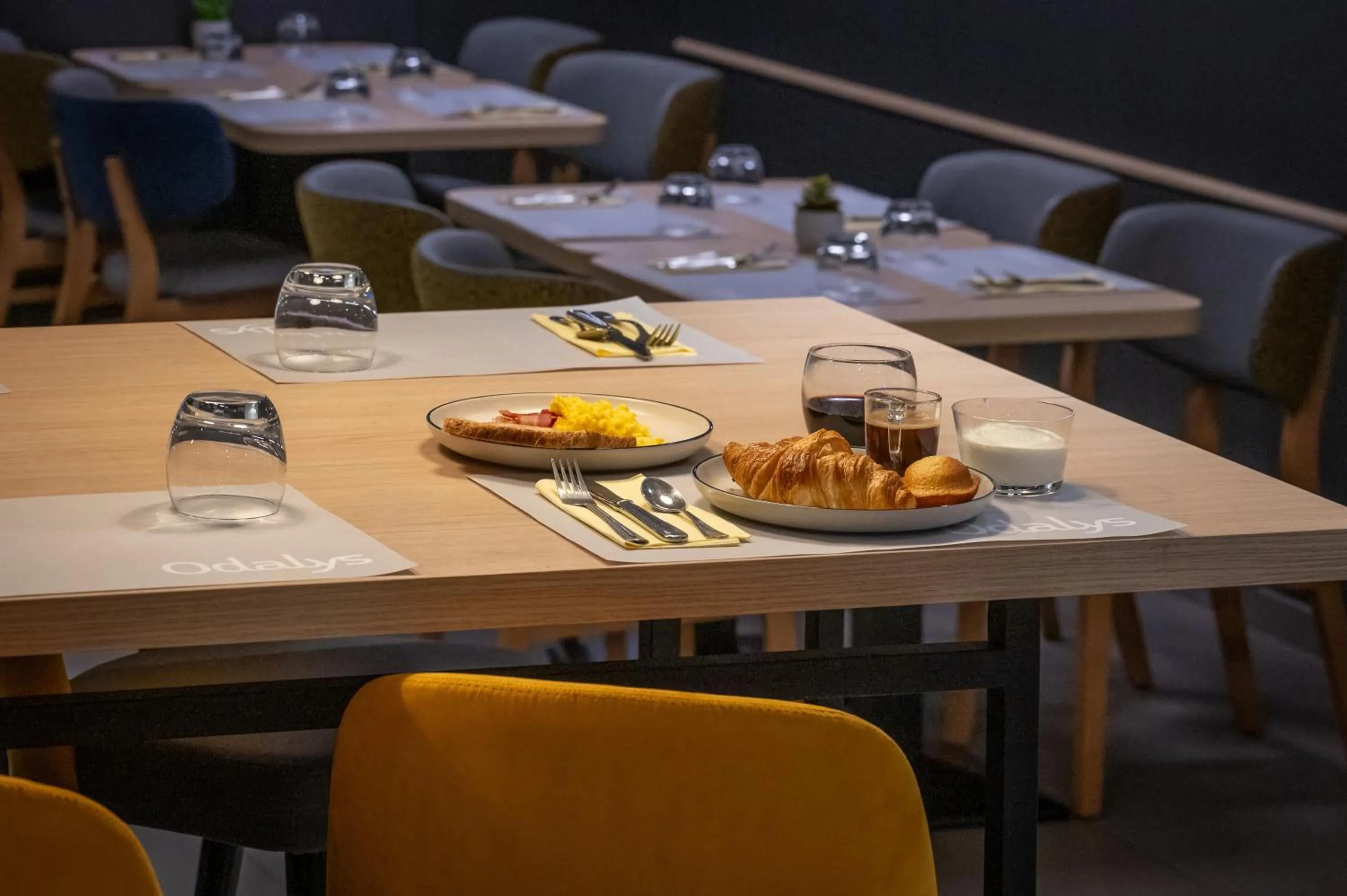 Breakfast in Appart Hotel Odalys City Rennes Lorgeril