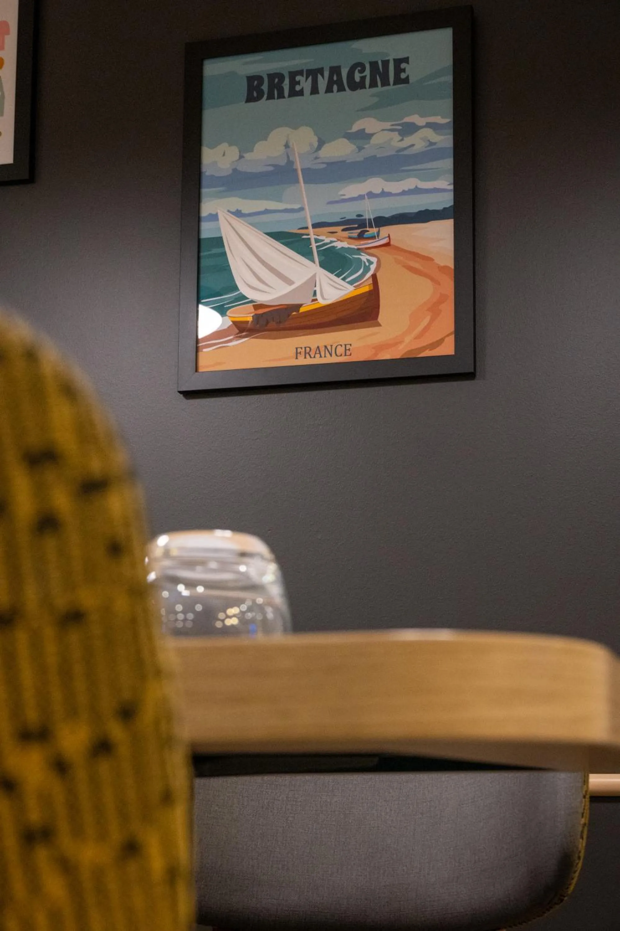 Decorative detail in Appart Hotel Odalys City Rennes Lorgeril