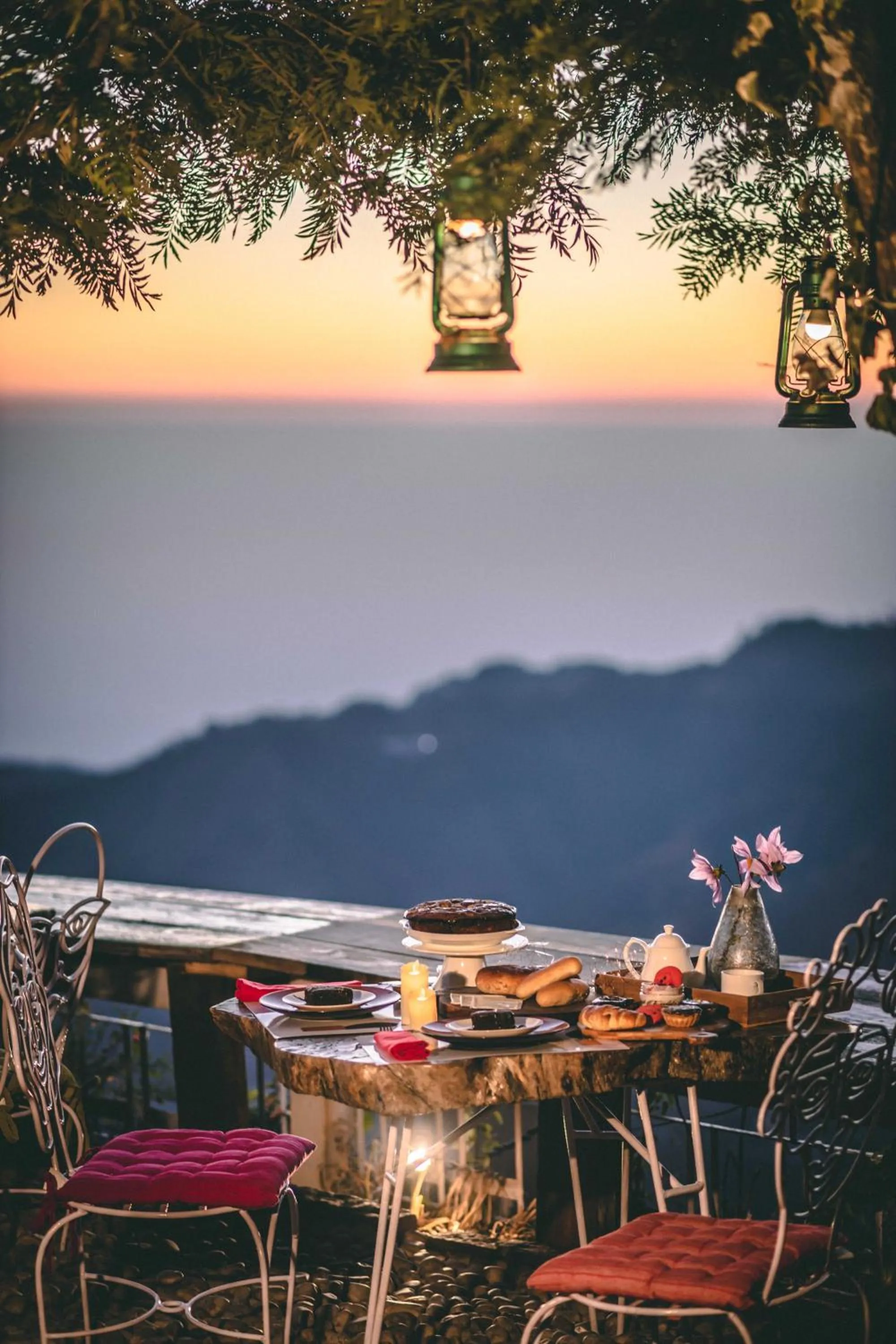 Natural landscape in Seclude Mussoorie, Winterline