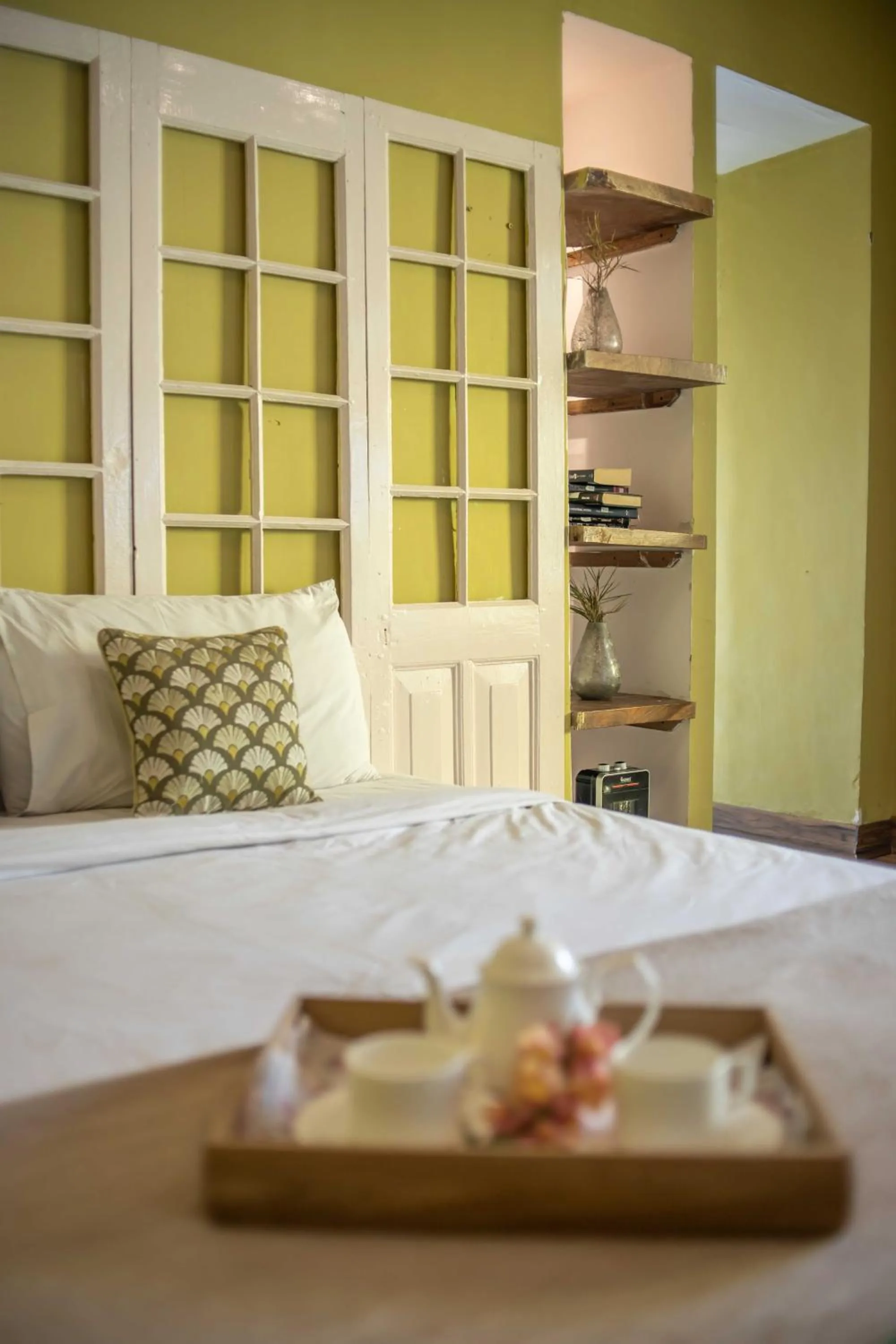 Bedroom, Bed in Seclude Mussoorie, Winterline