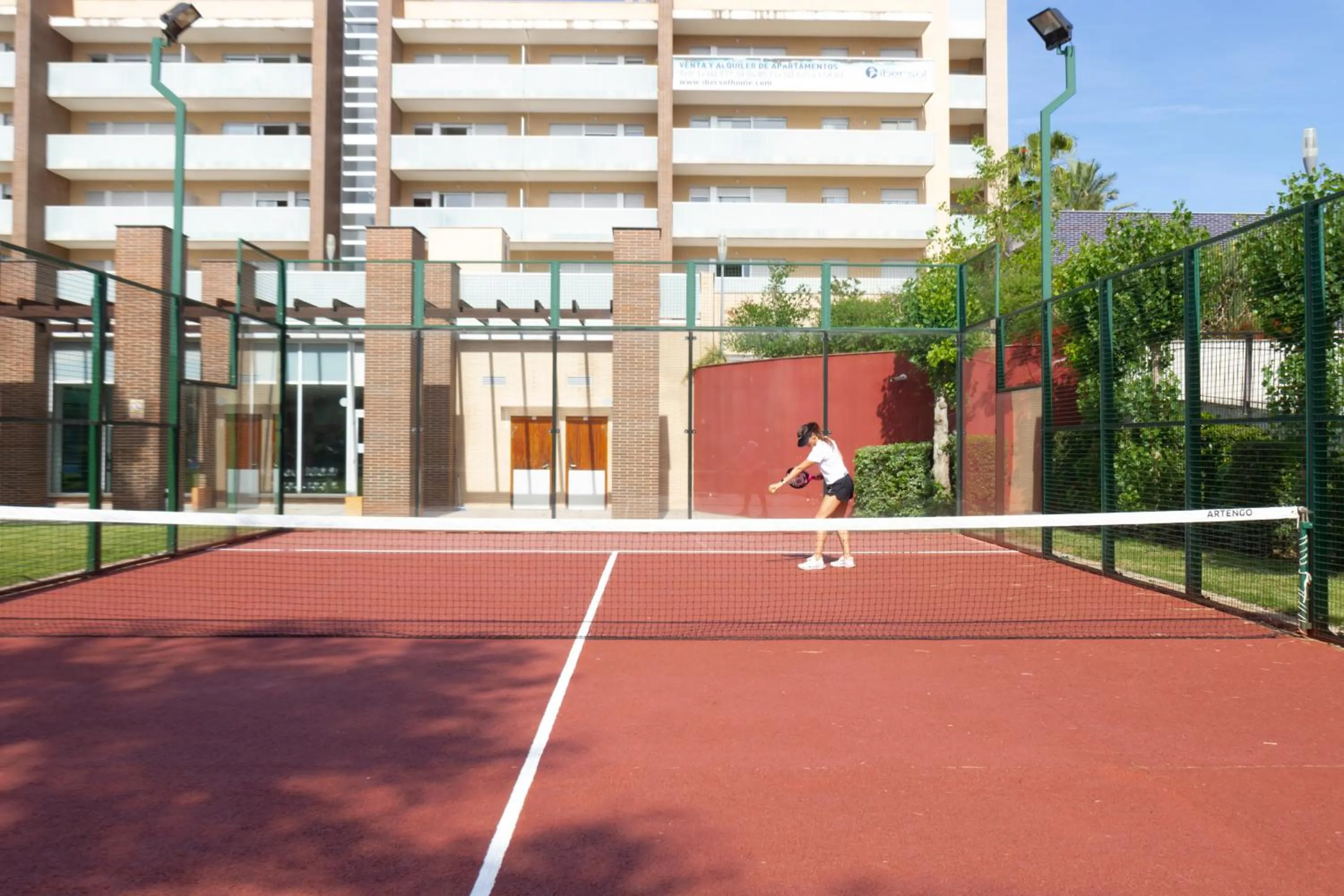 Tennis court in Ibersol Spa Aqquaria