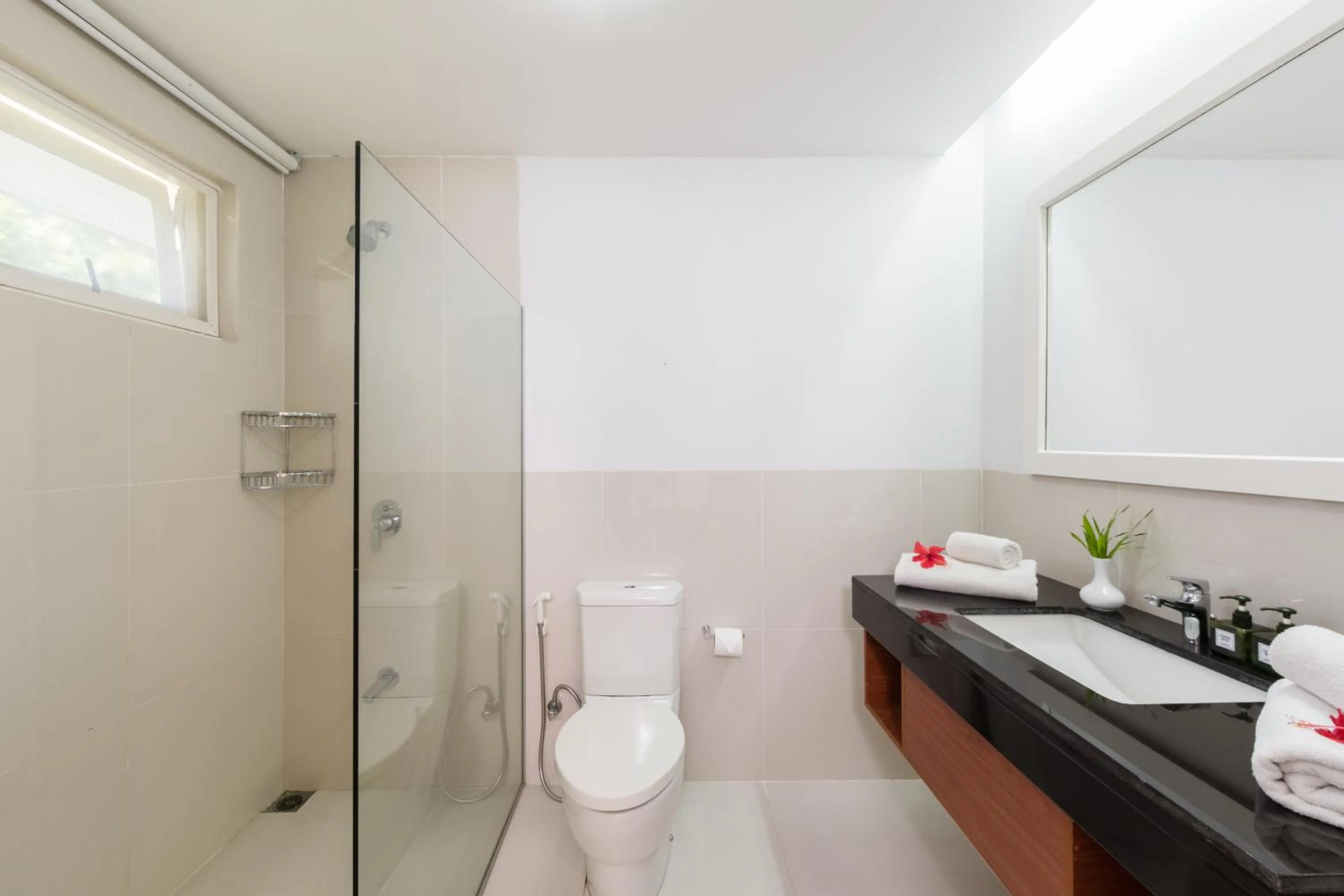 Bathroom in Equator Village Maldives