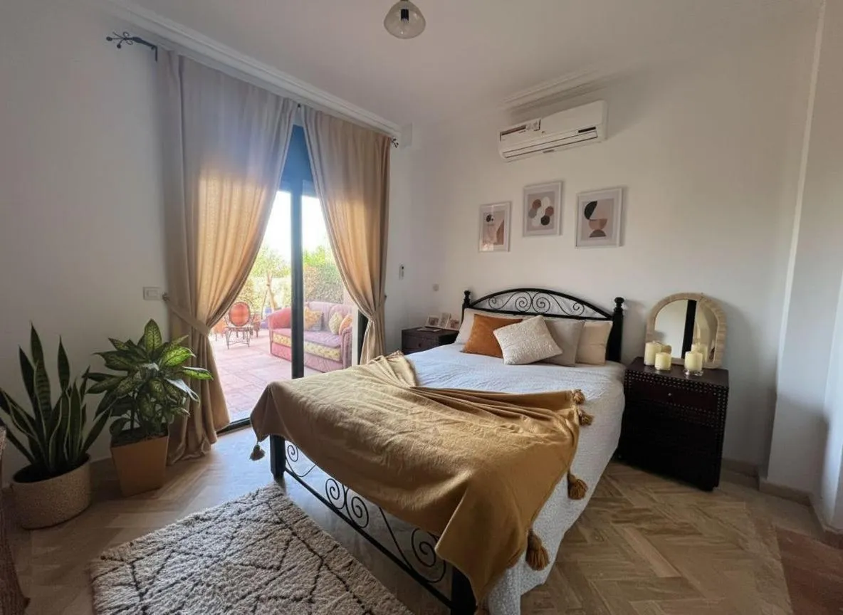 Bed in Atlas Golf resort