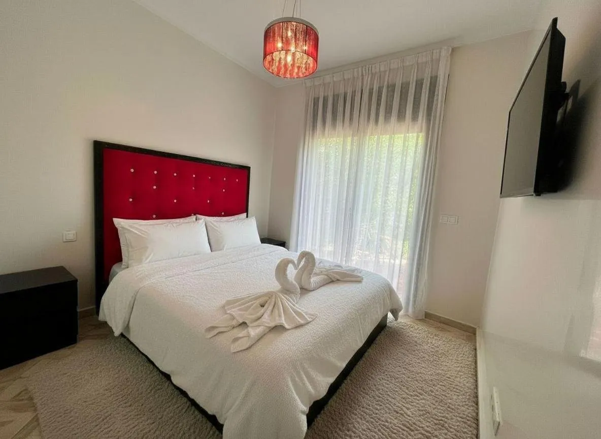 Bed in Atlas Golf resort