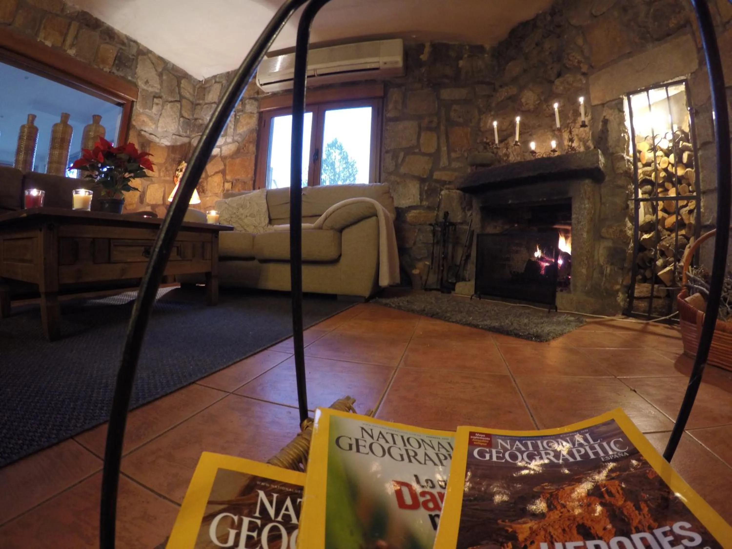 Library in Hotel Rural El Arca de Noé