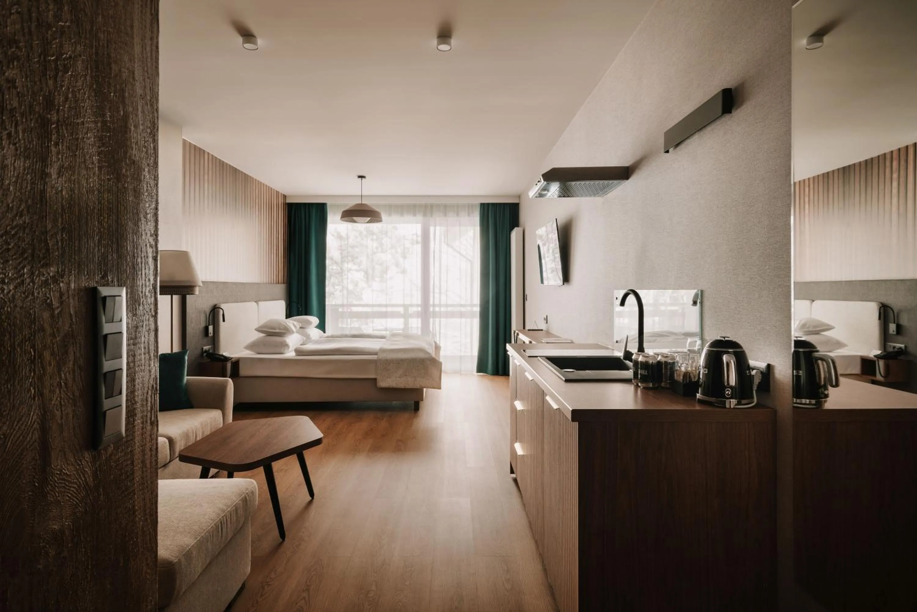 Bed in Forest Park Resort & SPA