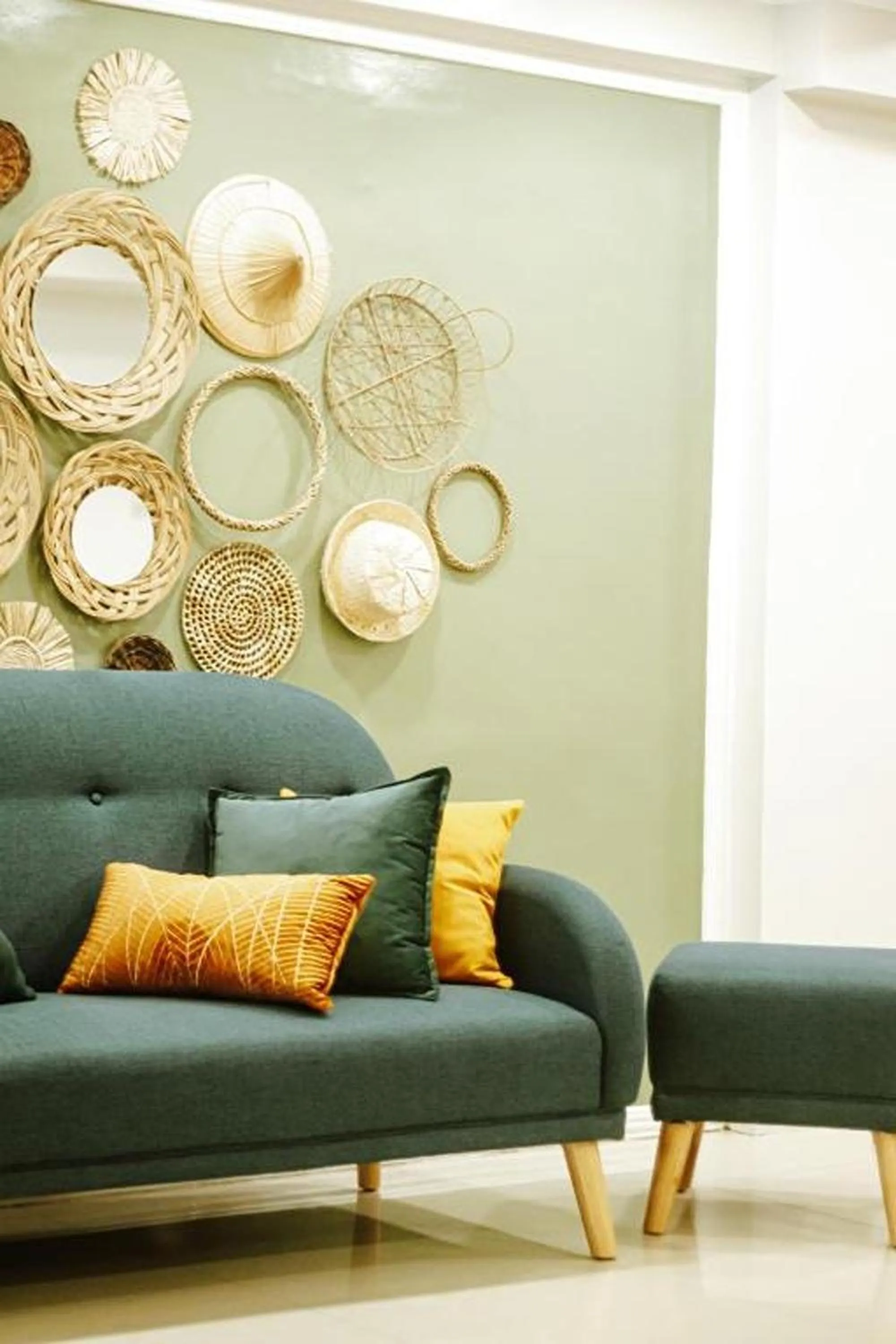 Seating area in Casa Luciana Hotel