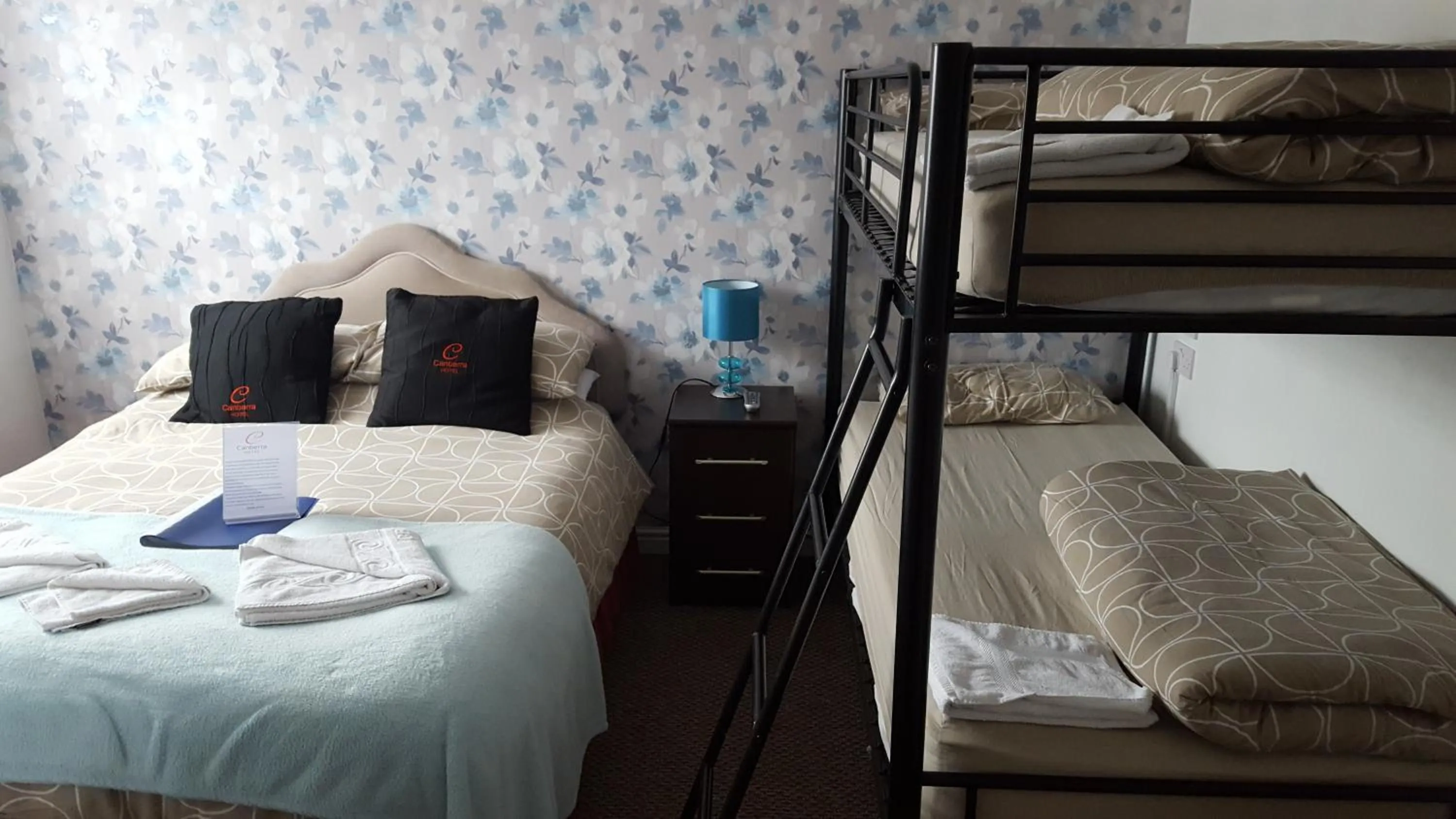 Bedroom in UK Travel & Hospitality LTD TA Canberra Hotel