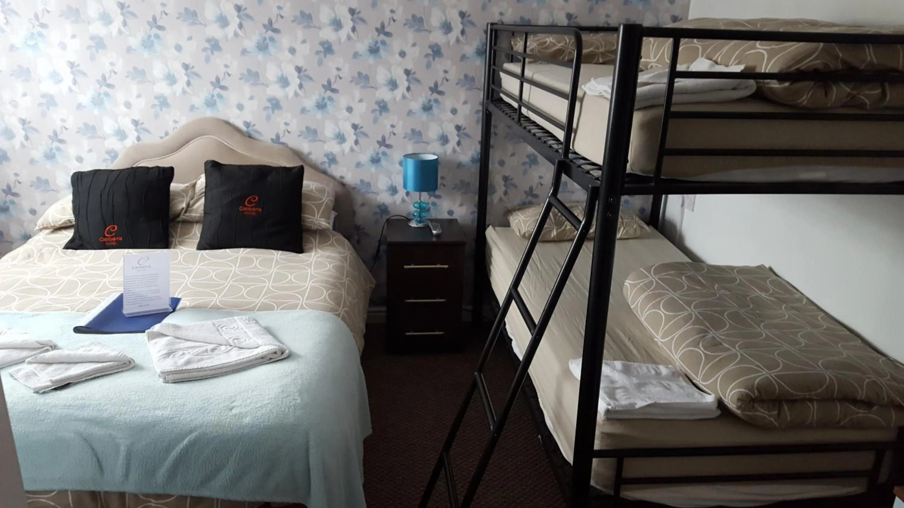 Bedroom in UK Travel & Hospitality LTD TA Canberra Hotel