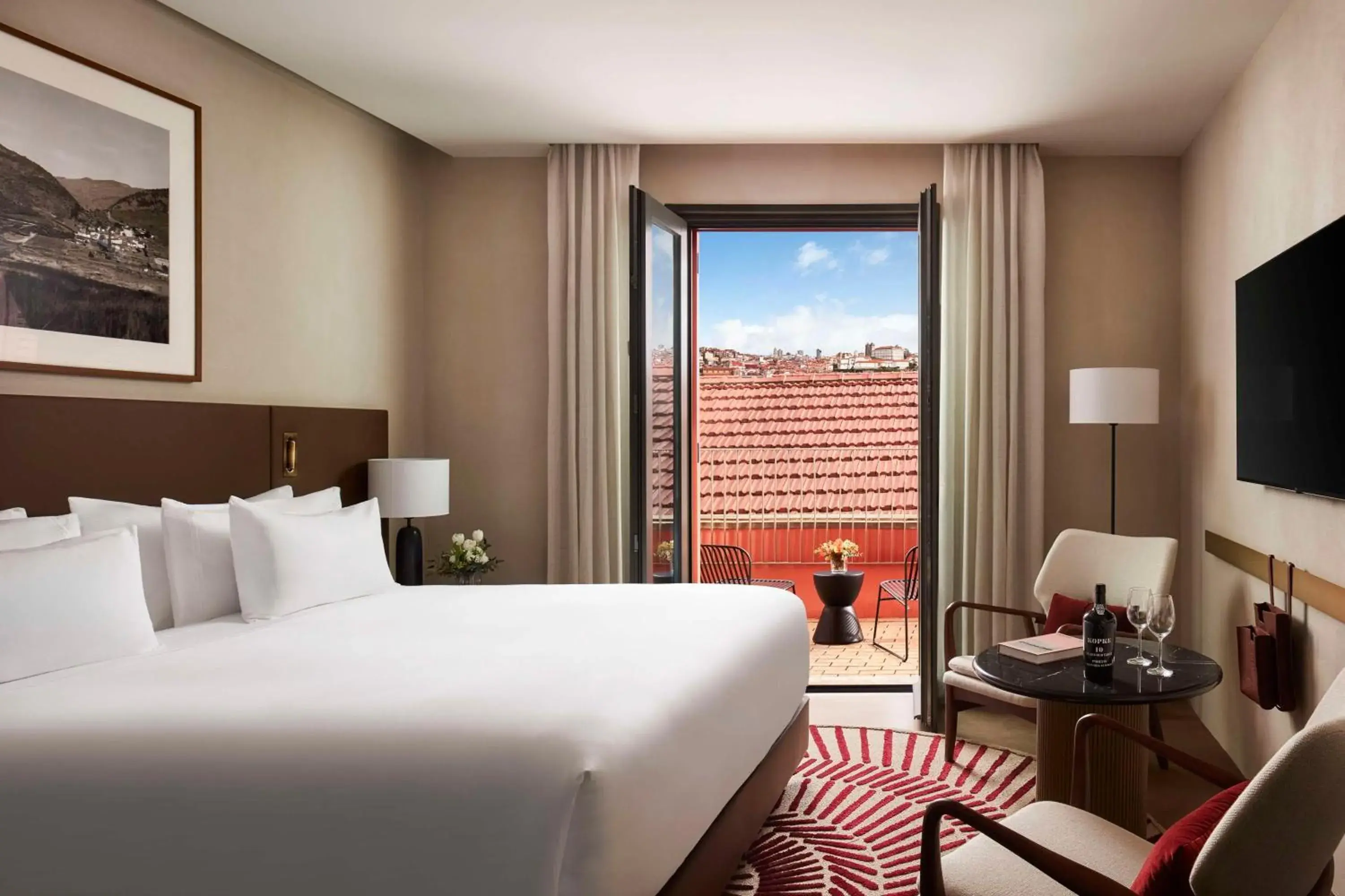 Superior Room with Terrace in Tivoli Kopke Porto Gaia Hotel Superior Room with Terrace in Tivoli Kopke Porto Gaia Hotel