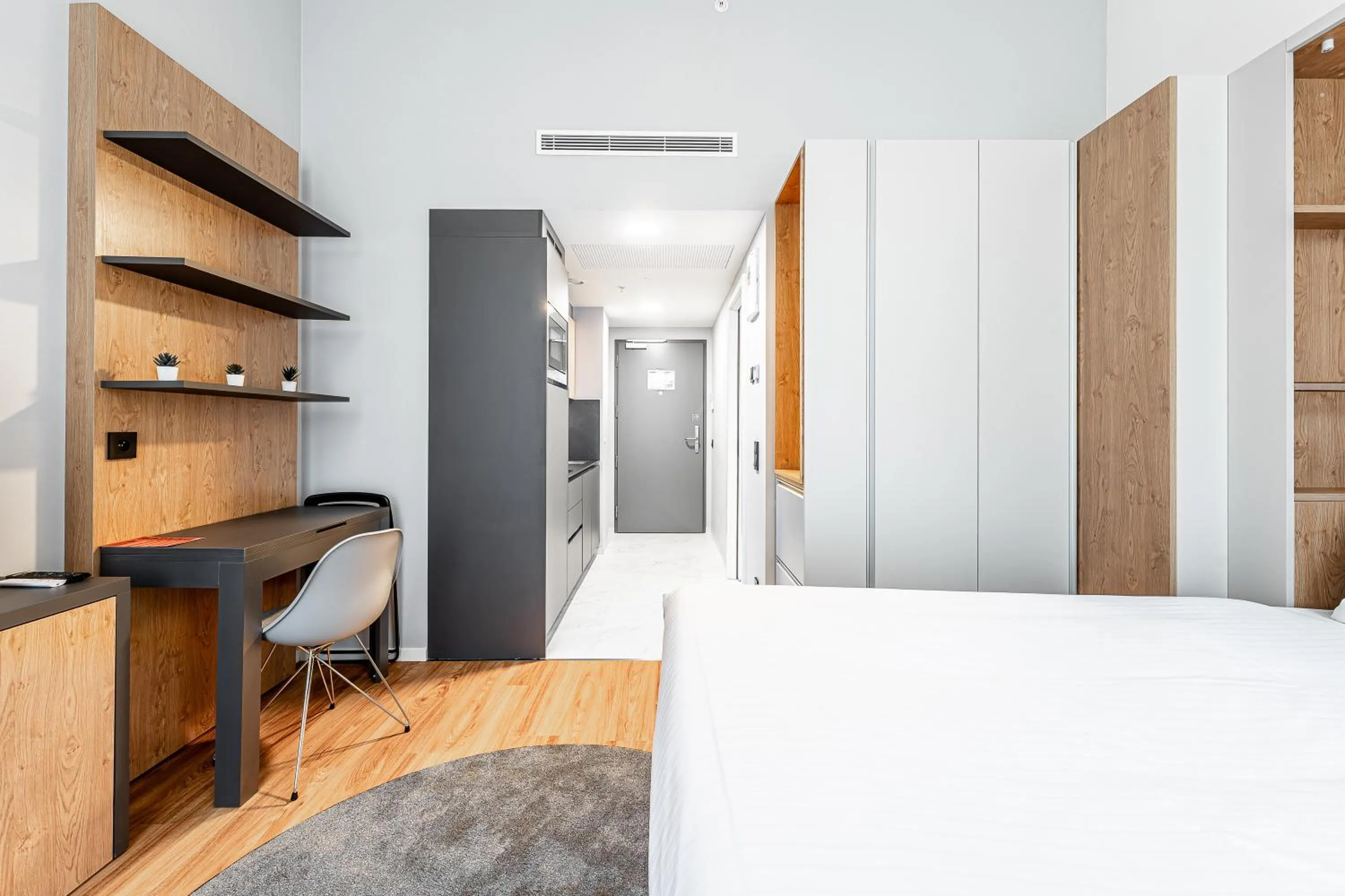 Bedroom, Bed in City Pop 2Night Prague - Self check-in