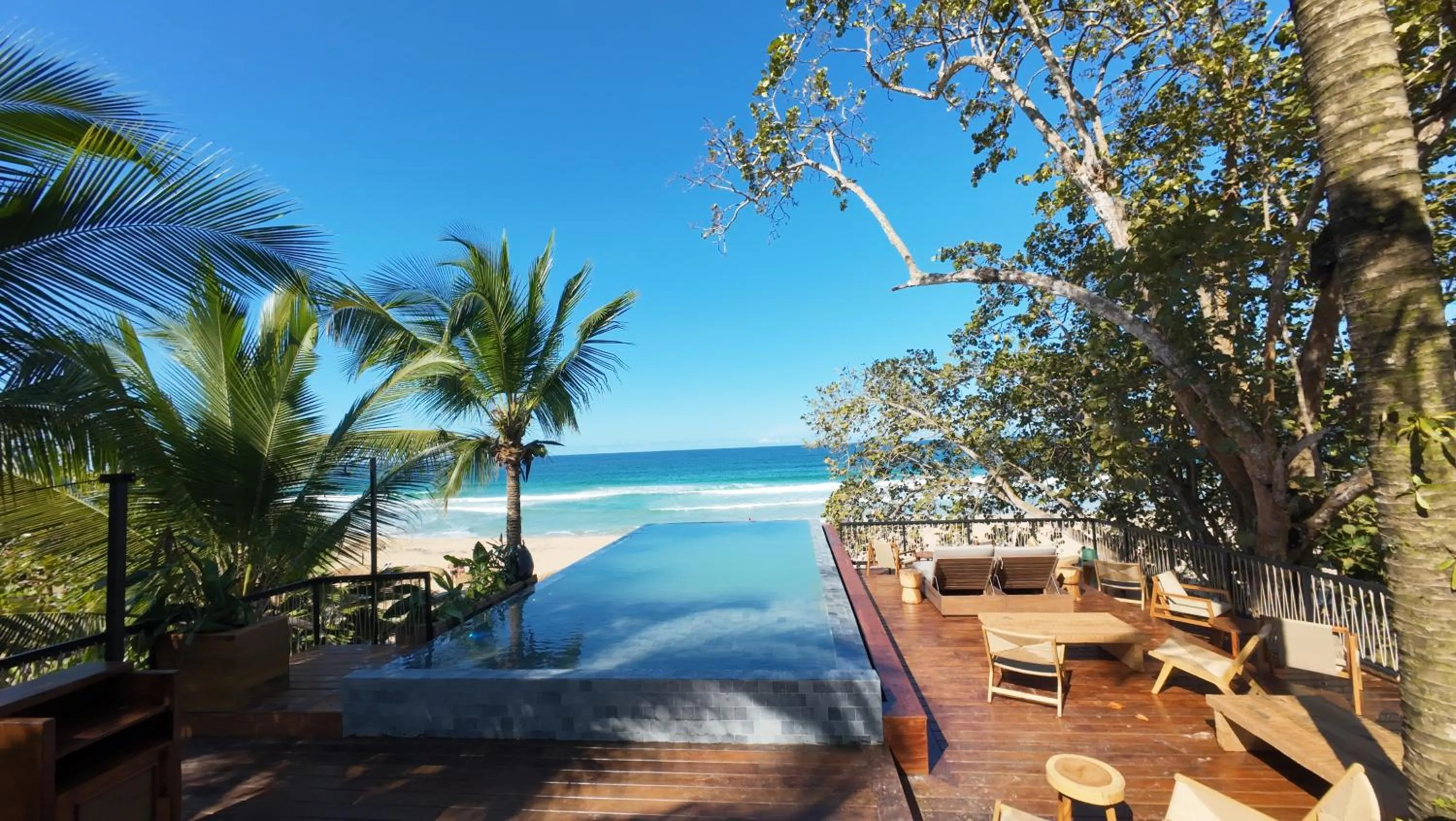 Sea view in Palmar Beach Lodge