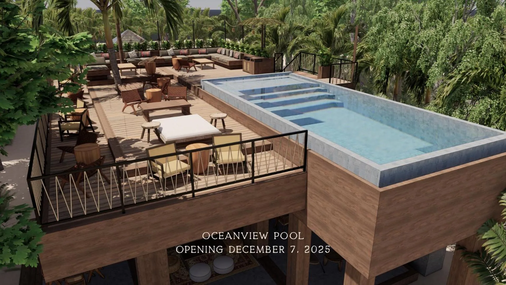 Swimming pool in Palmar Beach Lodge