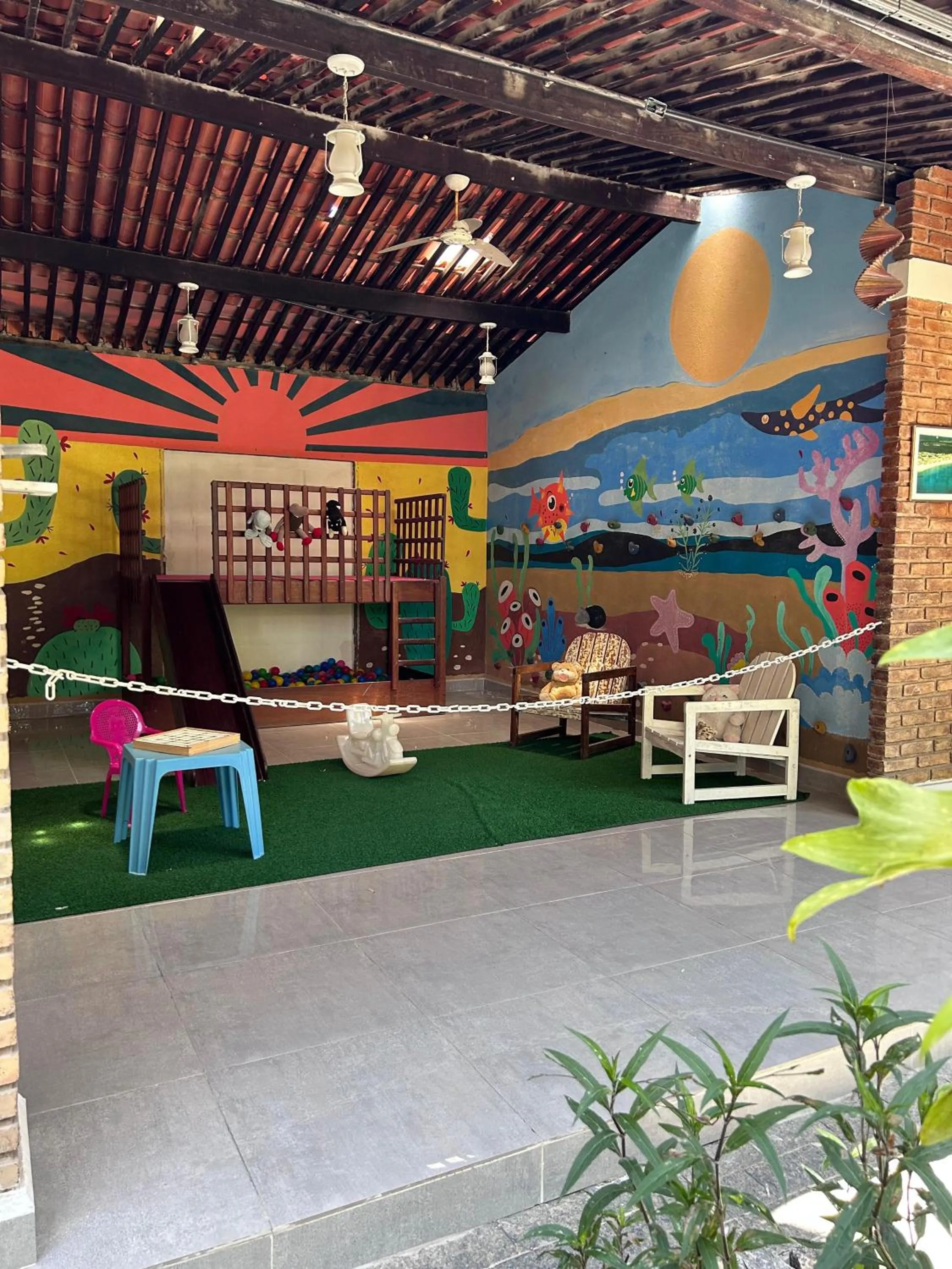 Property building in Pousada Aconchego