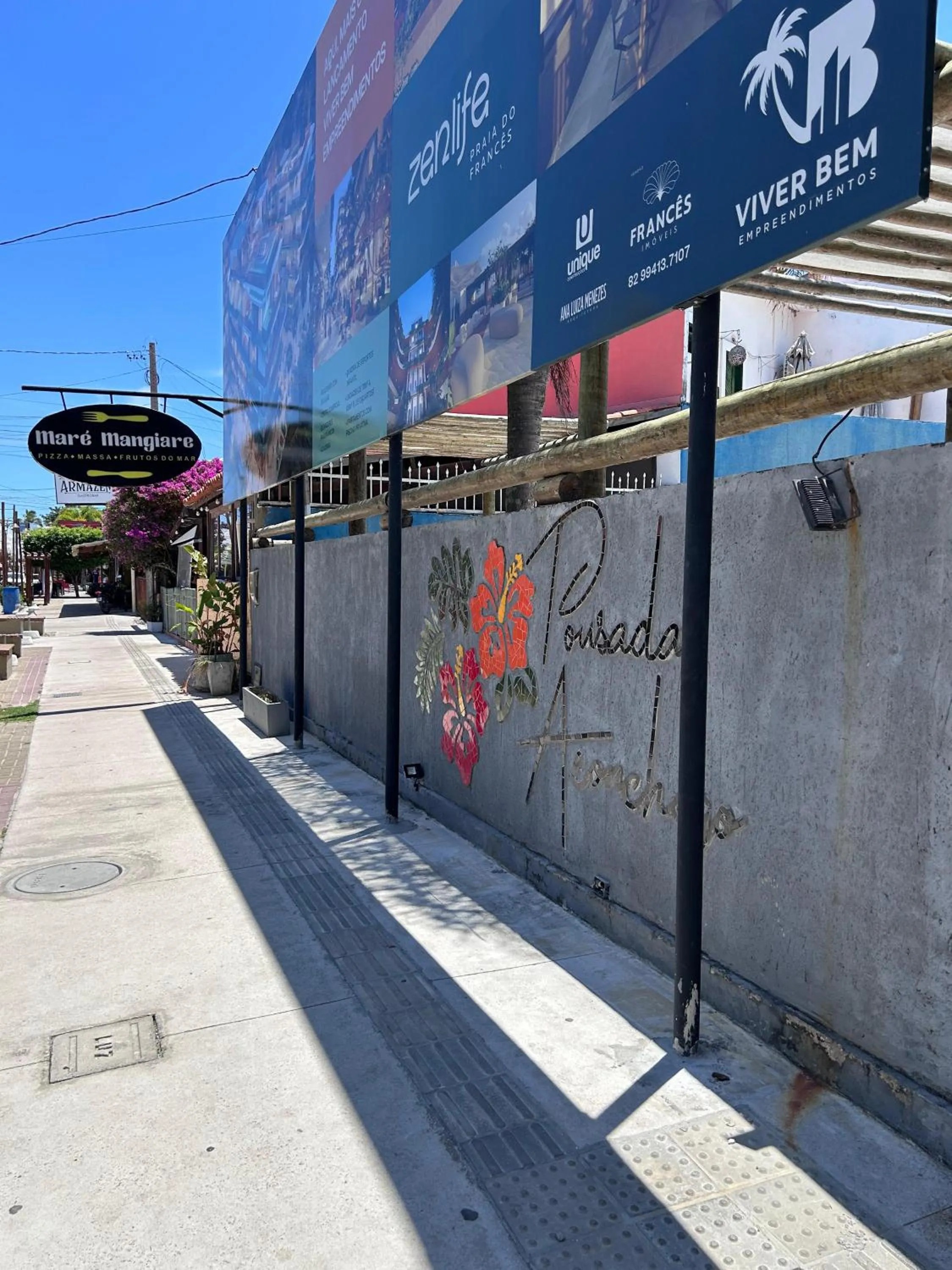 Property building in Pousada Aconchego