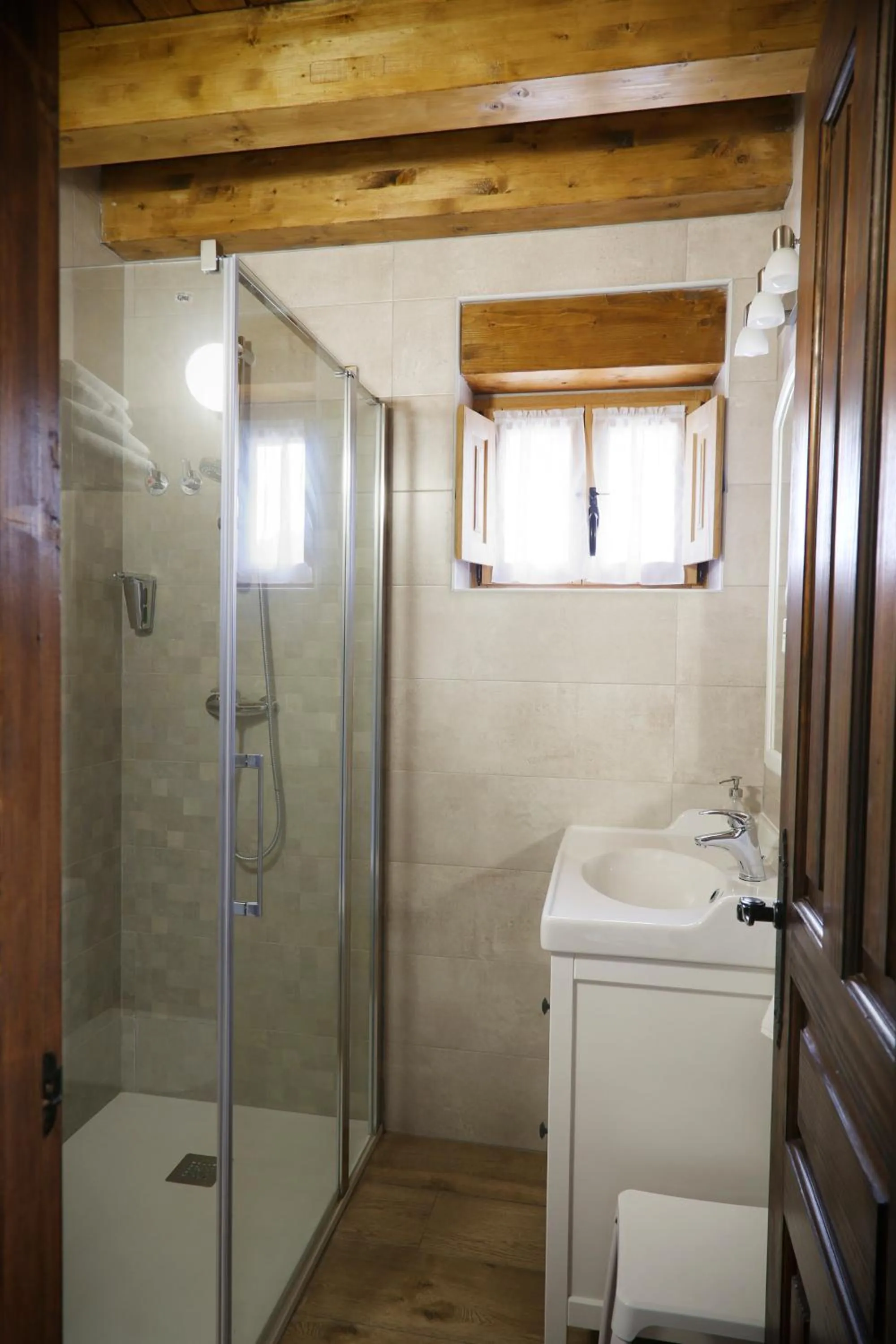 Shower in Hotel Rural La Puebla