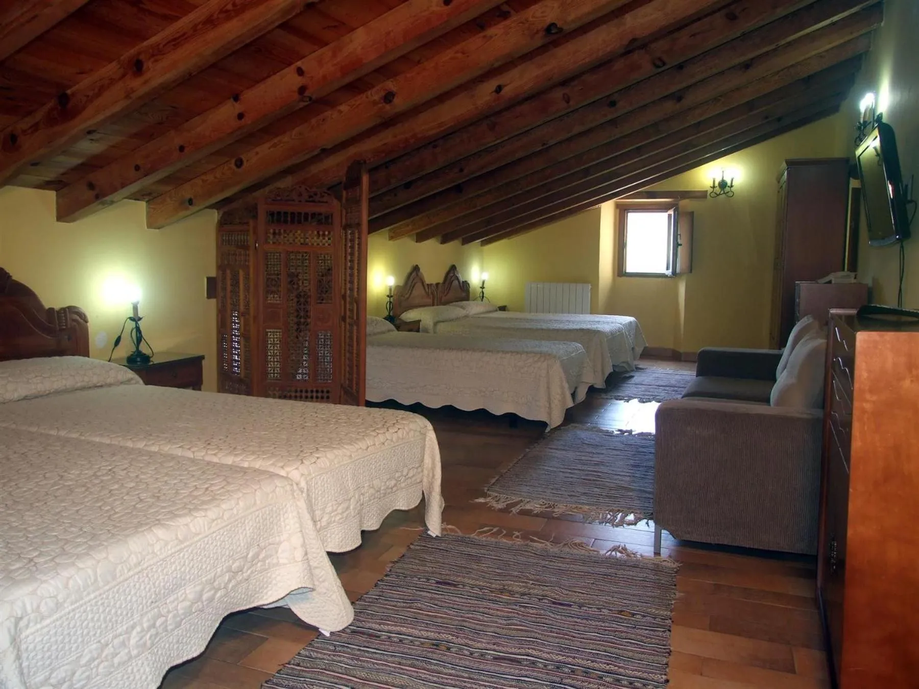 Photo of the whole room, Bed in Hotel Rural La Puebla