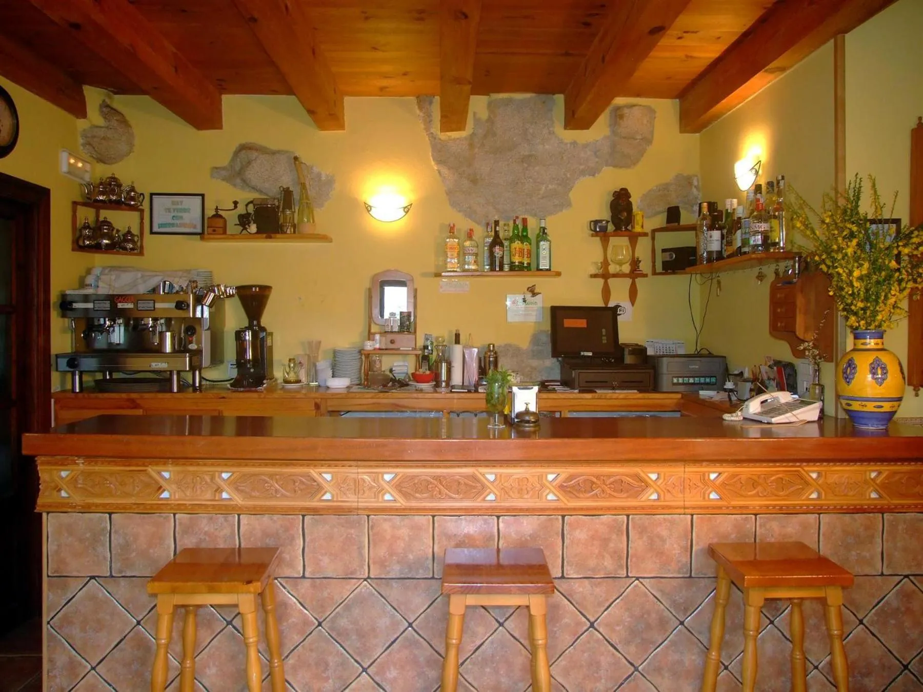 Lounge or bar in Hotel Rural La Puebla