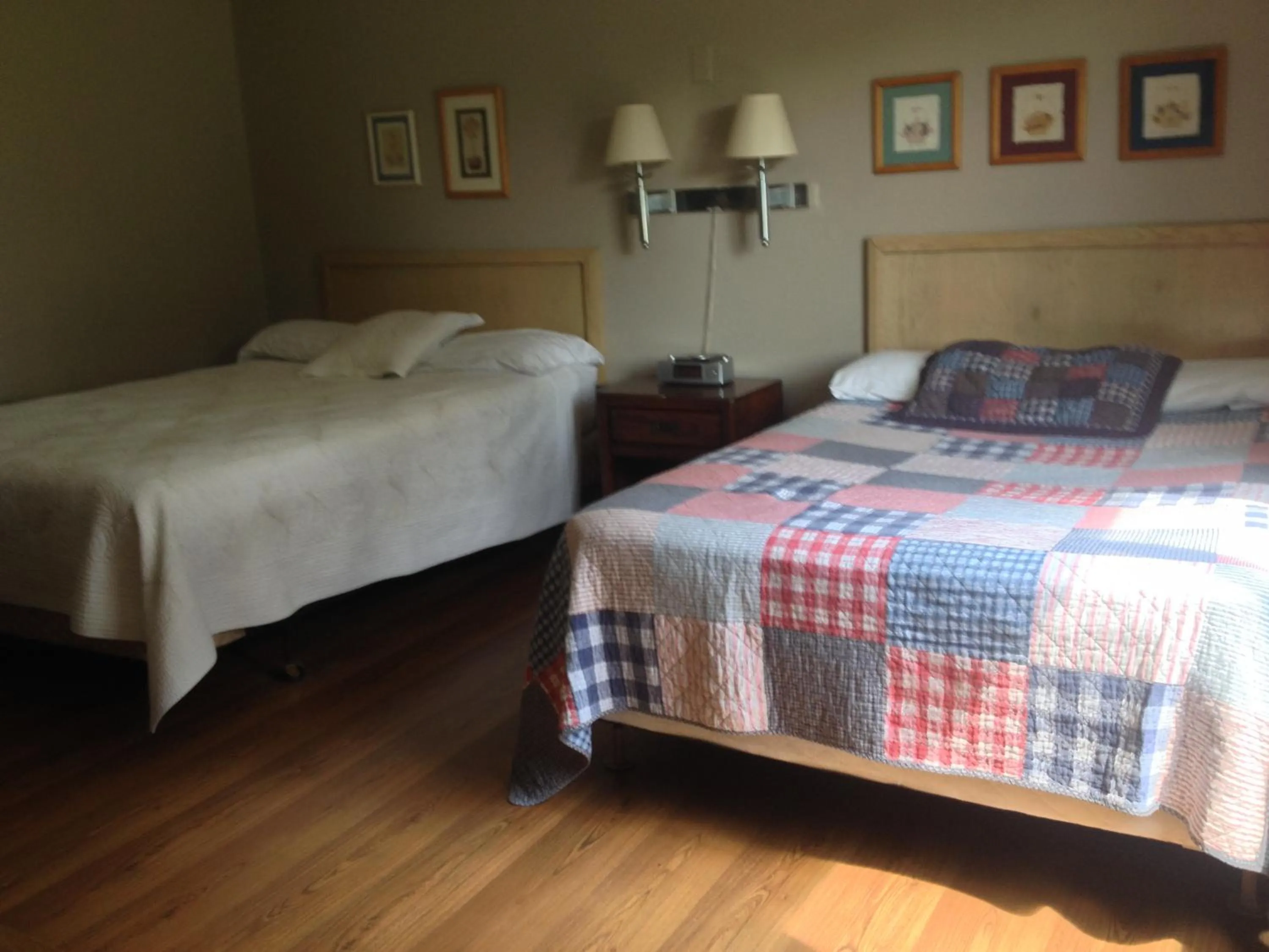 Bed in Chaffee Lodge