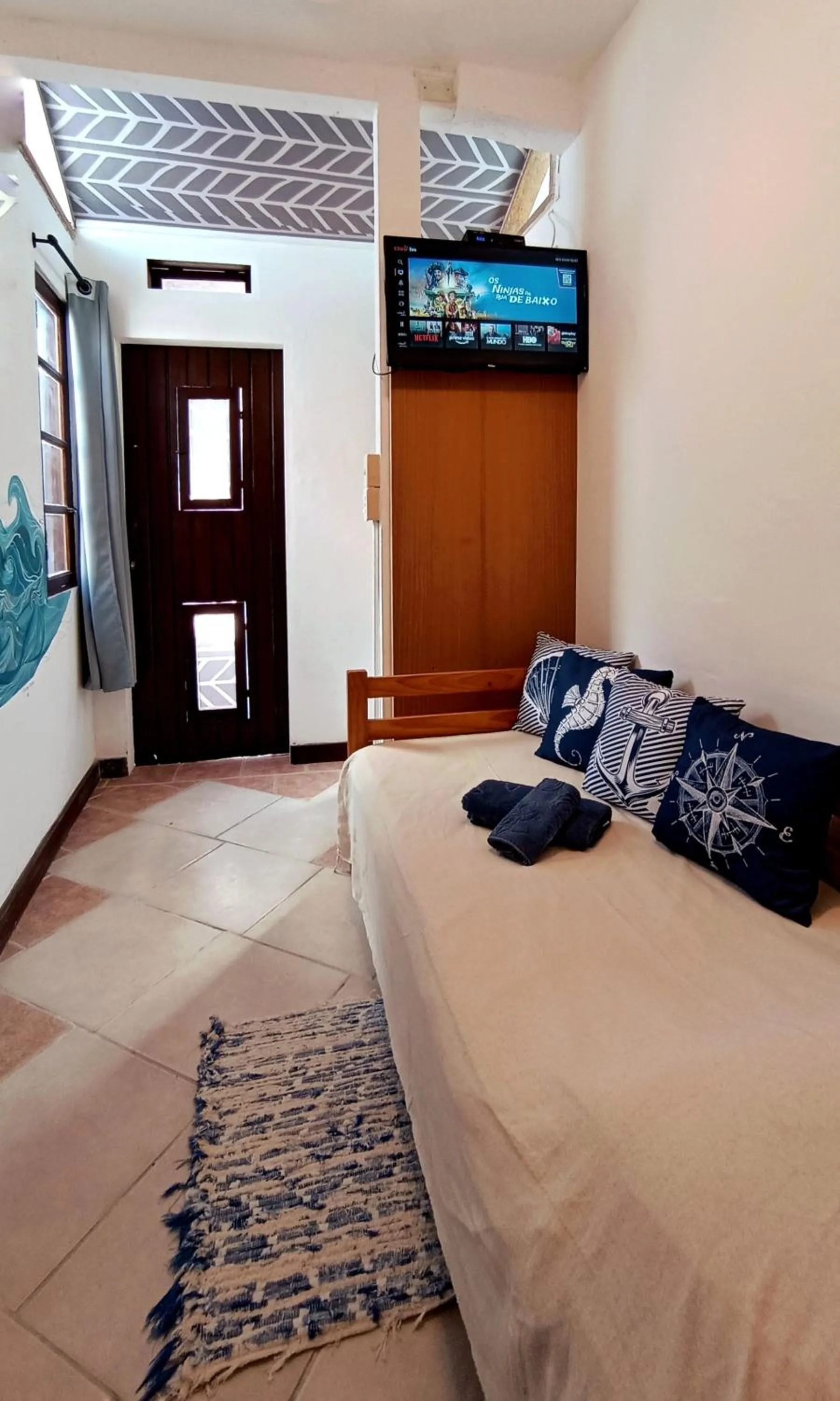 Bed in Solar das Pétalas Guest House