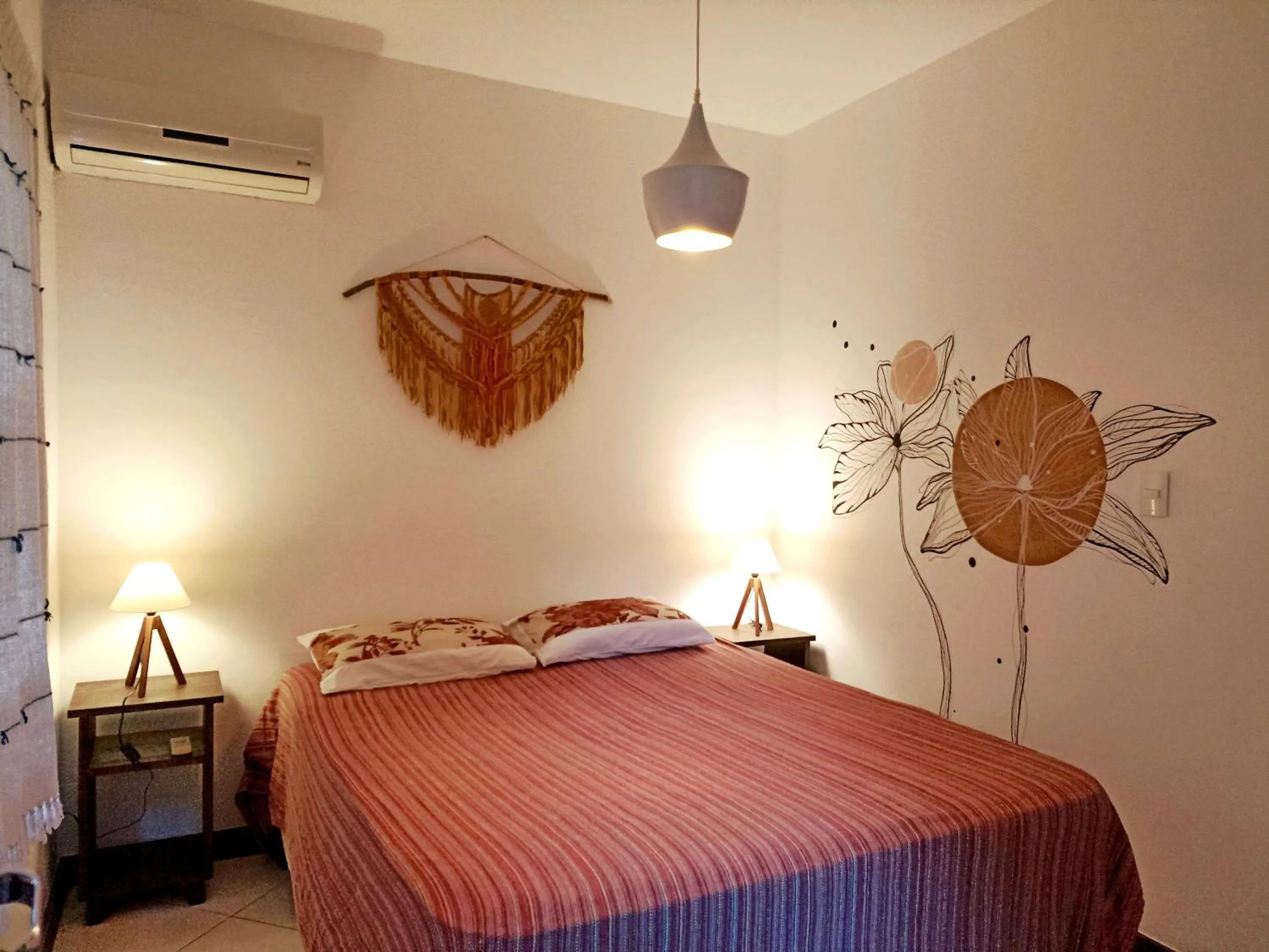 Bed in Solar das Pétalas Guest House