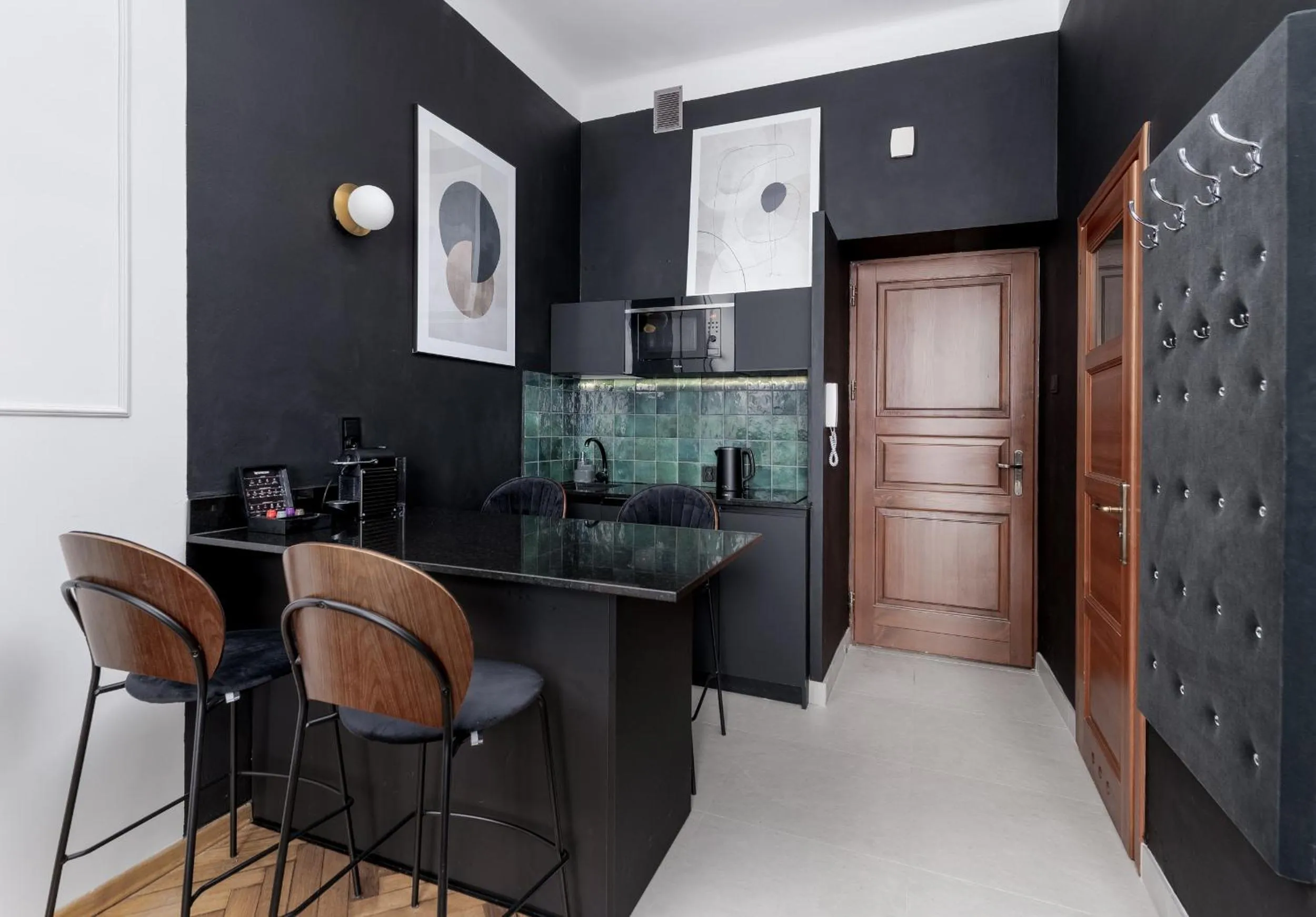 Kitchen or kitchenette in Wawel Apartments - Old Town
