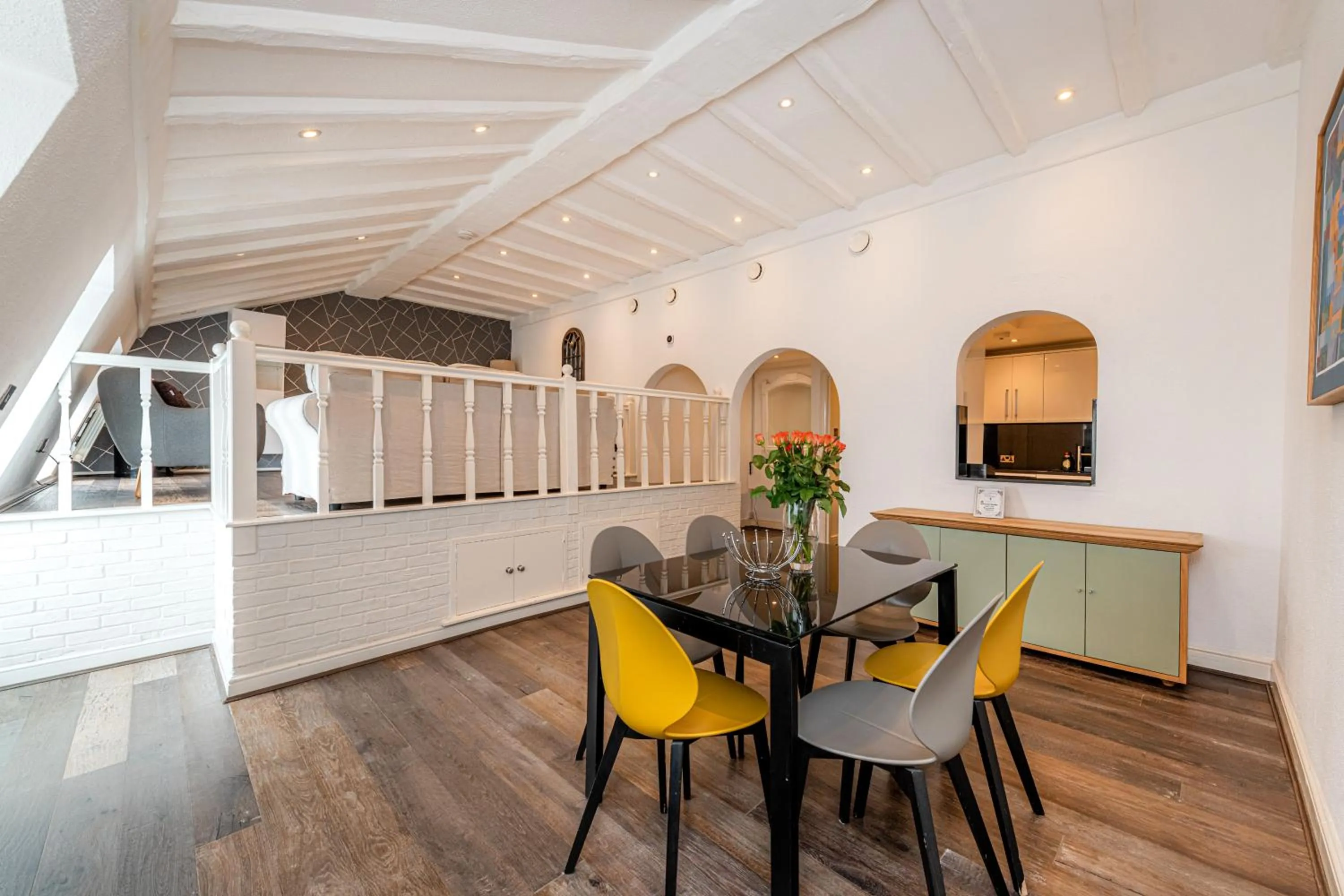 Dining area in Queensgate Court
