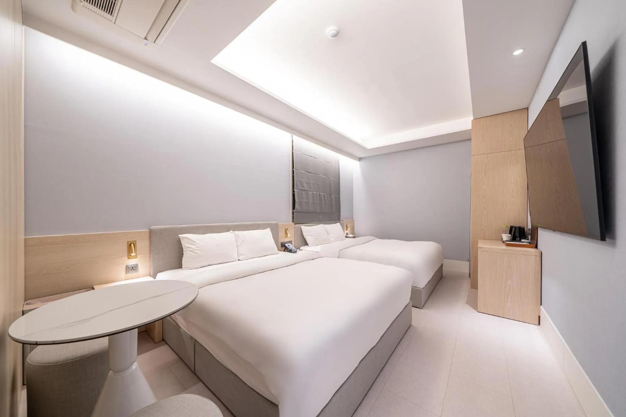 Bed in Hound Hotel Gwangju Cheomdan