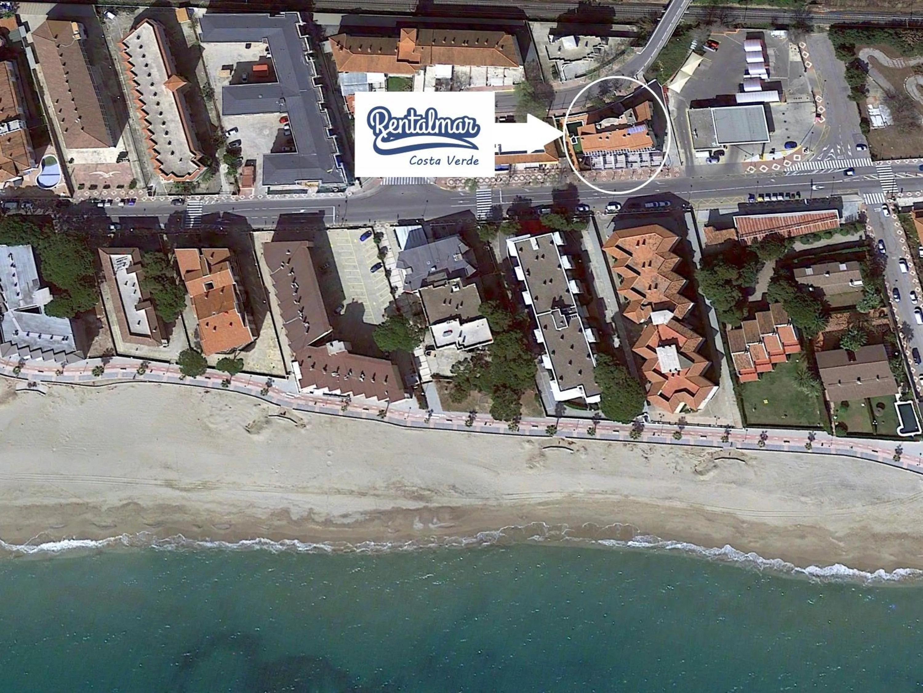 Bird's eye view in Rentalmar Costa Verde