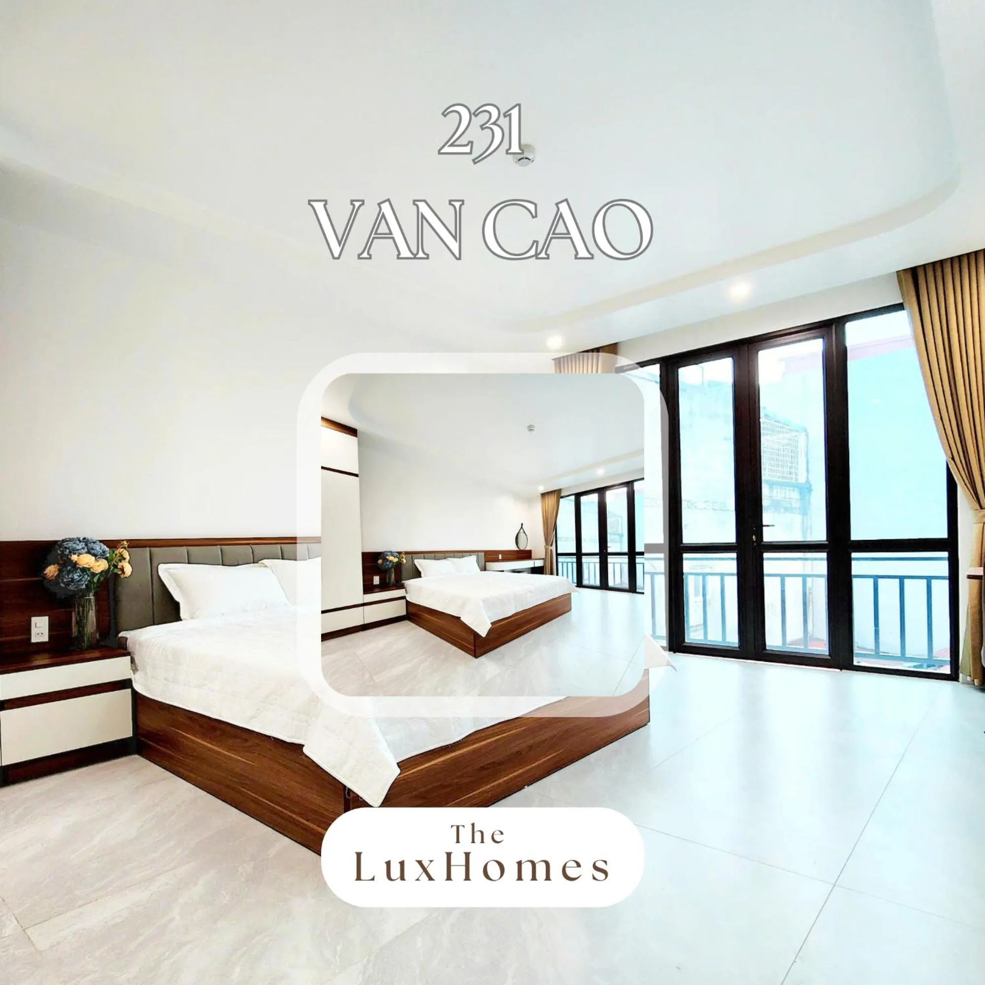 Photo of the whole room, Bed in The LuxHomes Apartment ᵀᴹ I 231 Văn Cao