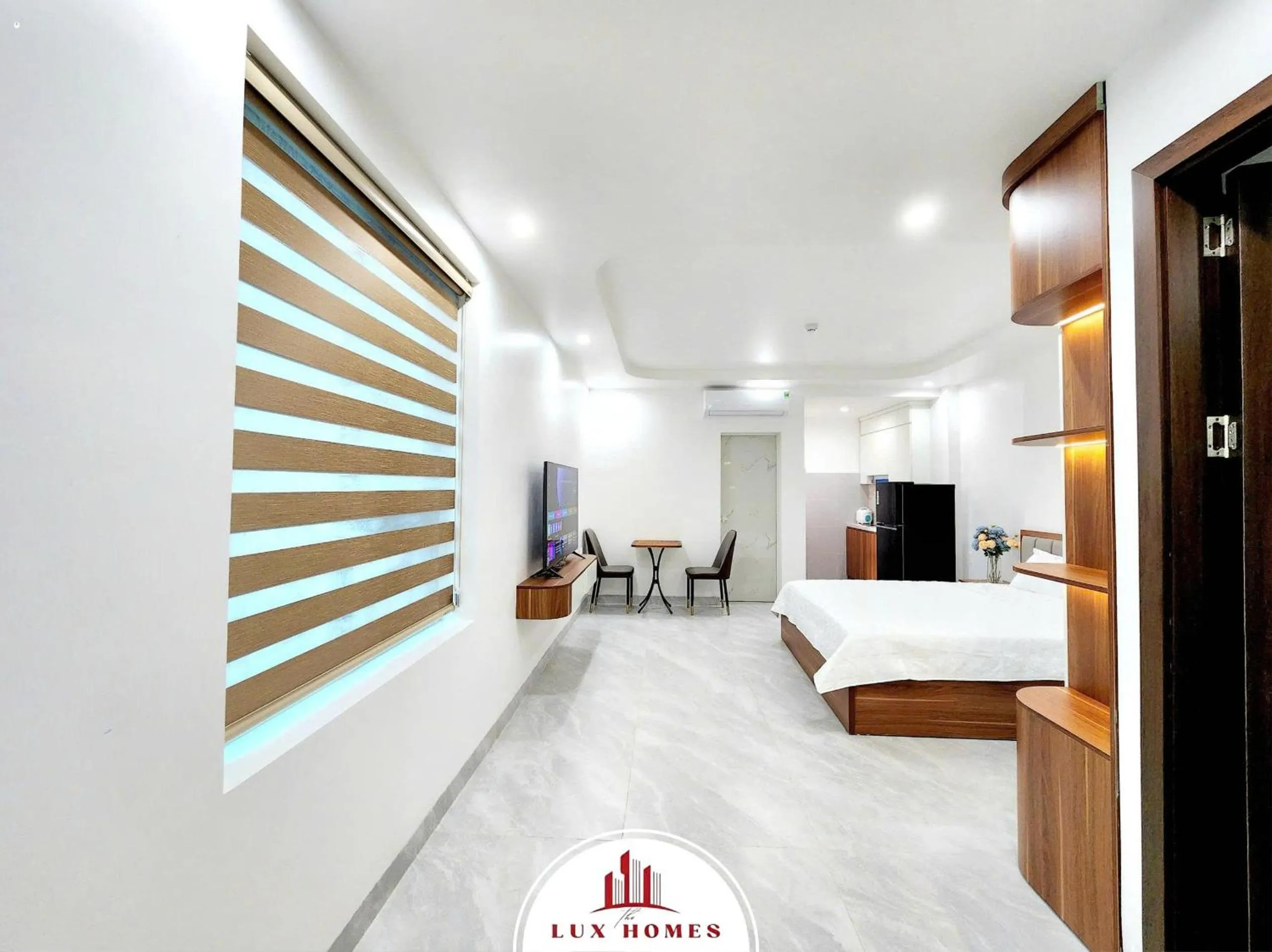 Communal lounge/ TV room, Bed in The LuxHomes Apartment ᵀᴹ I 231 Văn Cao