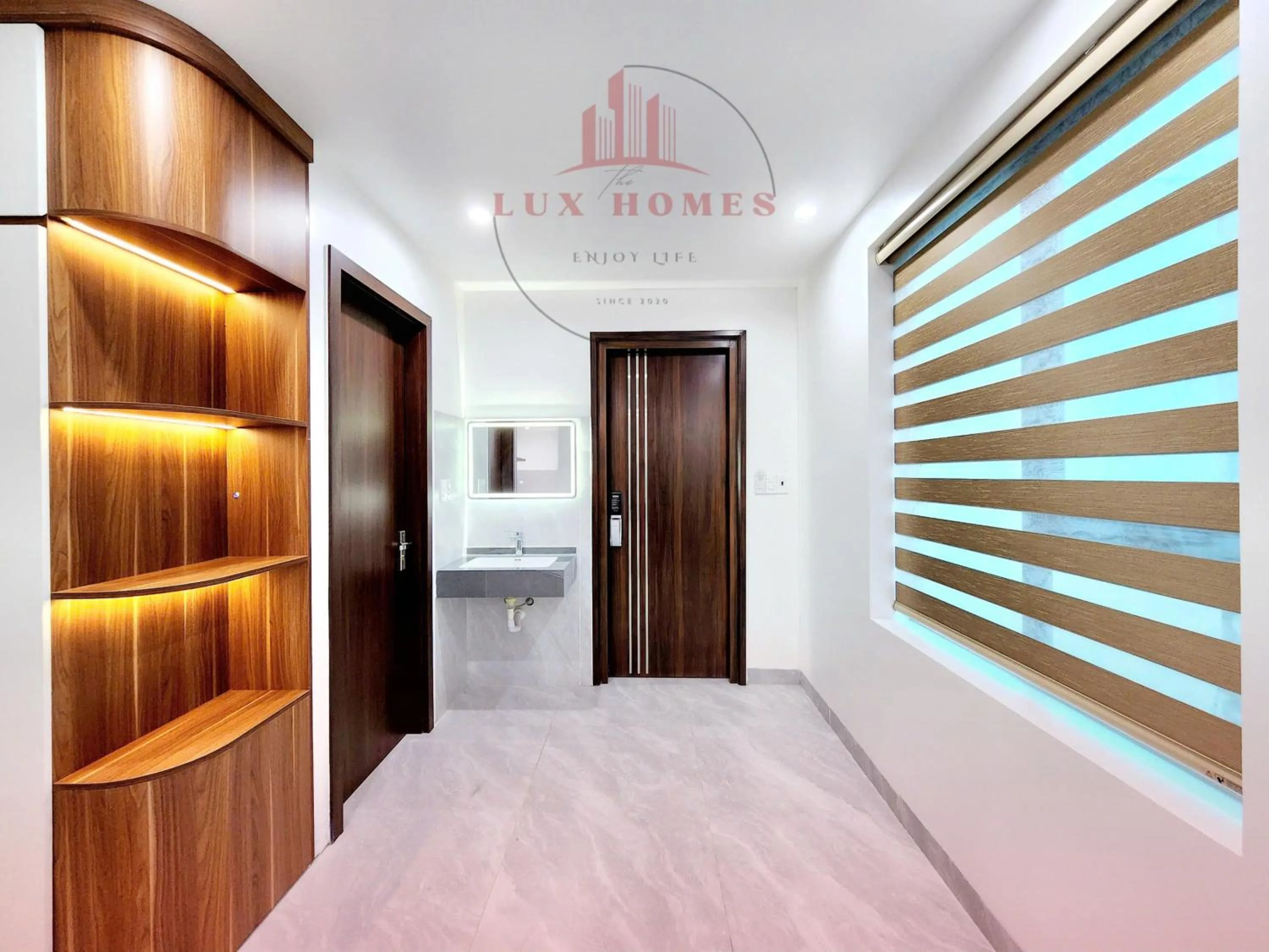 wardrobe, Bed in The LuxHomes Apartment ᵀᴹ I 231 Văn Cao