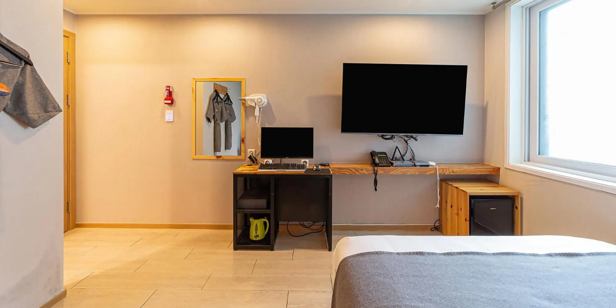 Bed in Sokcho Ritz Hotel