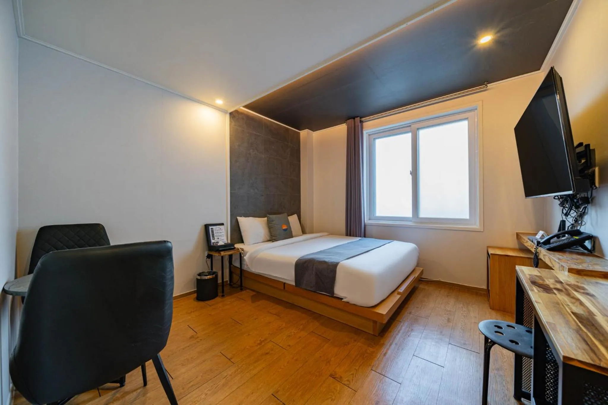 Bed in Sokcho Ritz Hotel