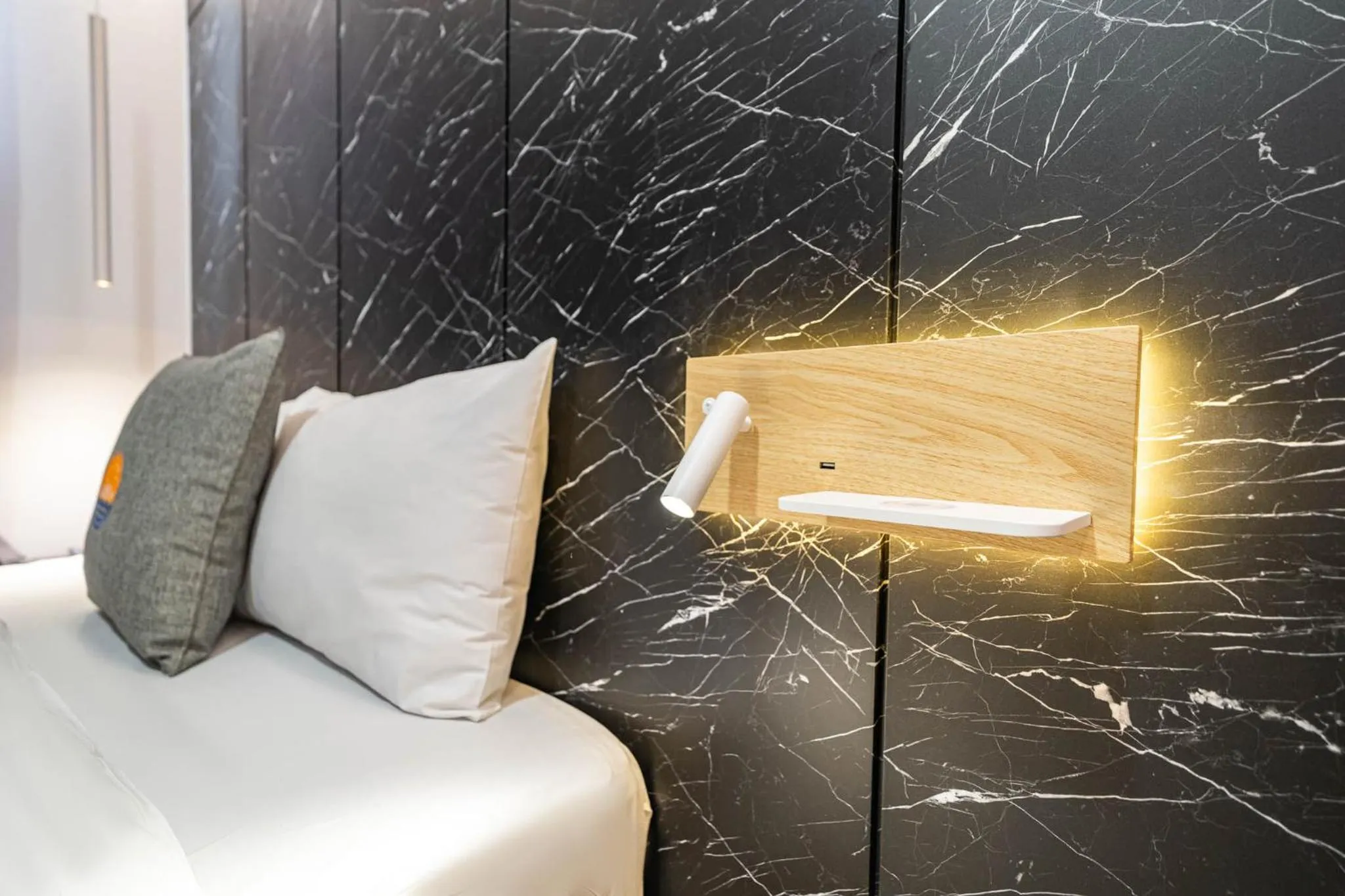 Bed in Sokcho Ritz Hotel