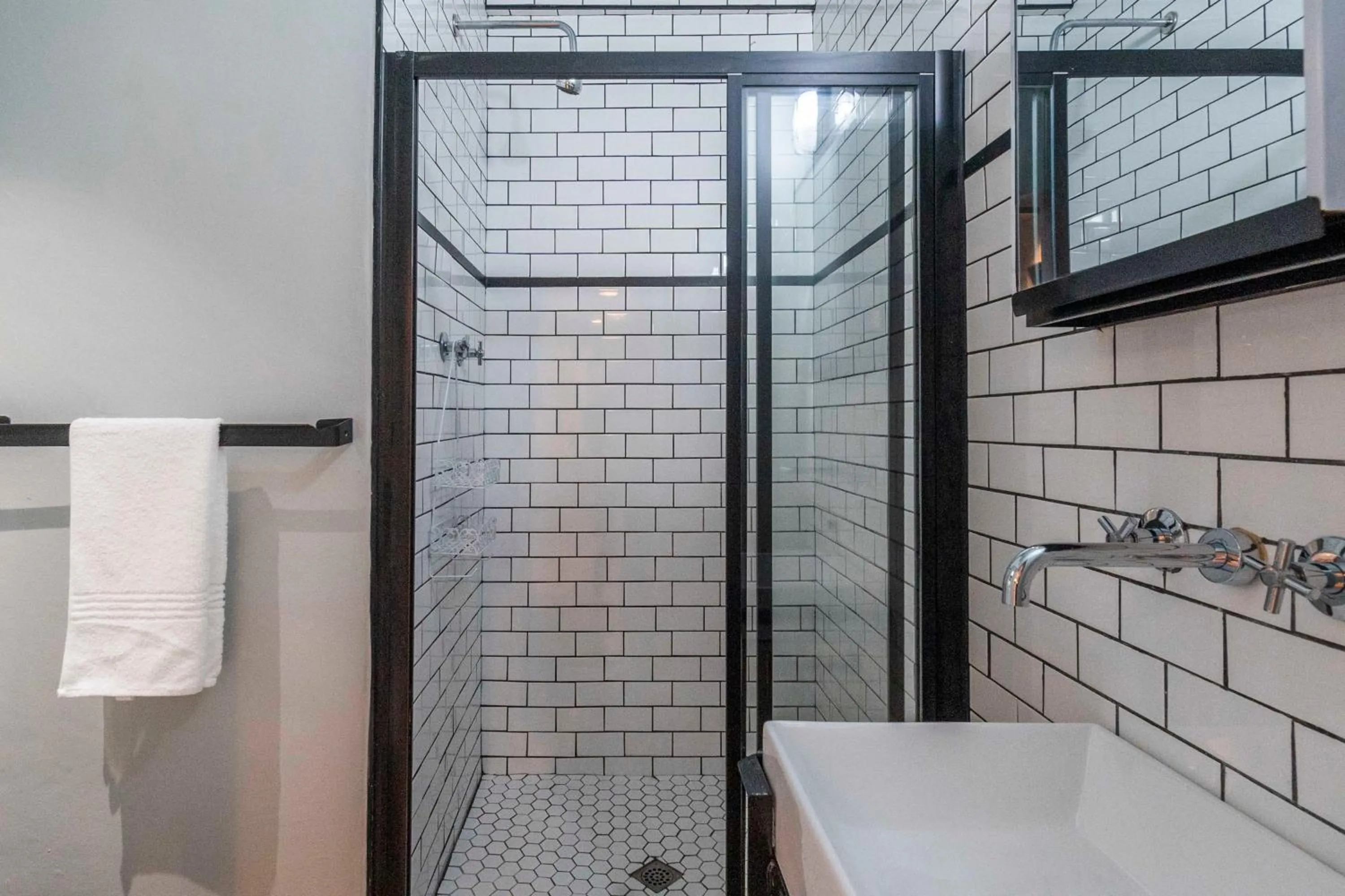 Shower in HAVN Aparthotel by Totalstay