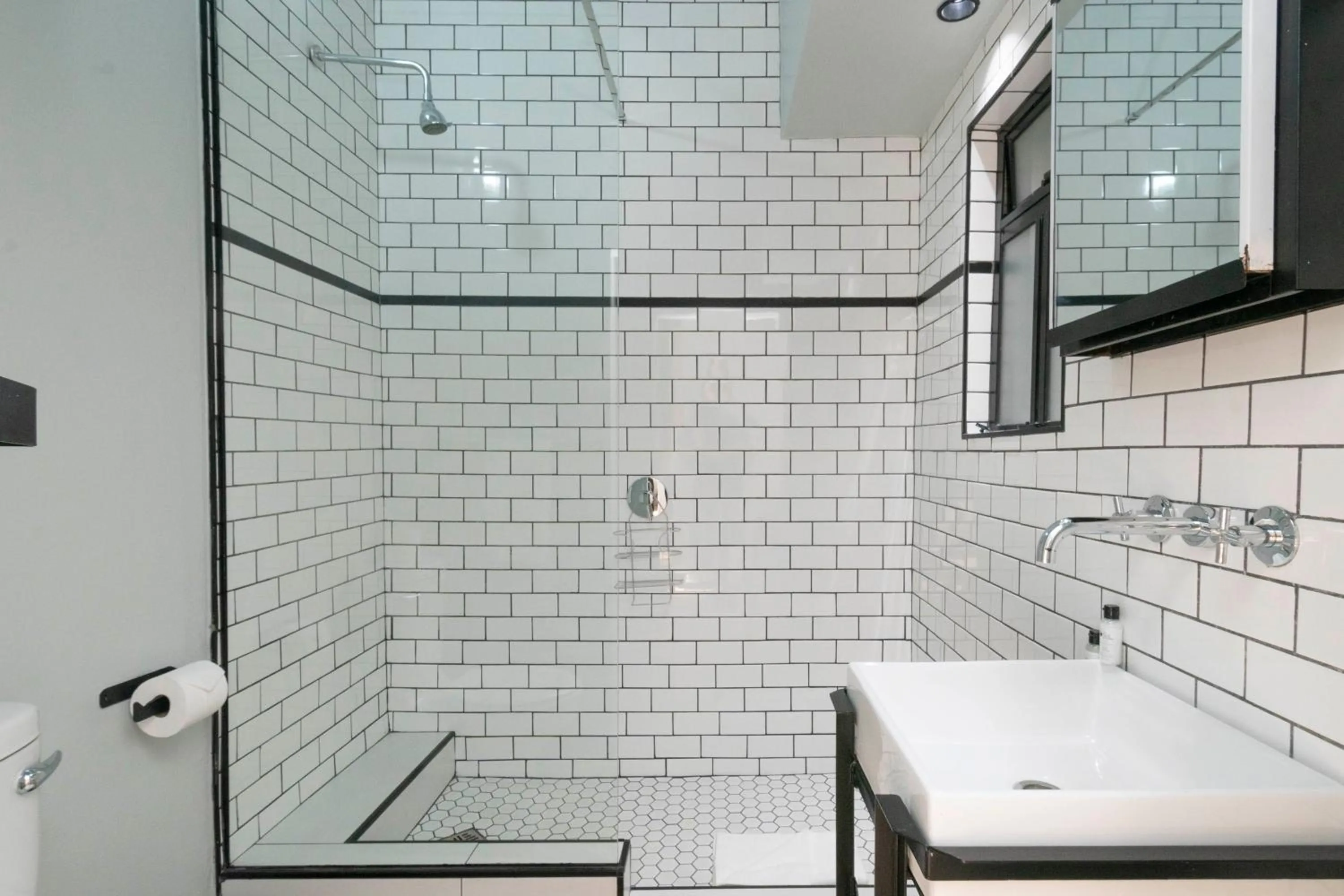 Bathroom in HAVN Aparthotel by Totalstay