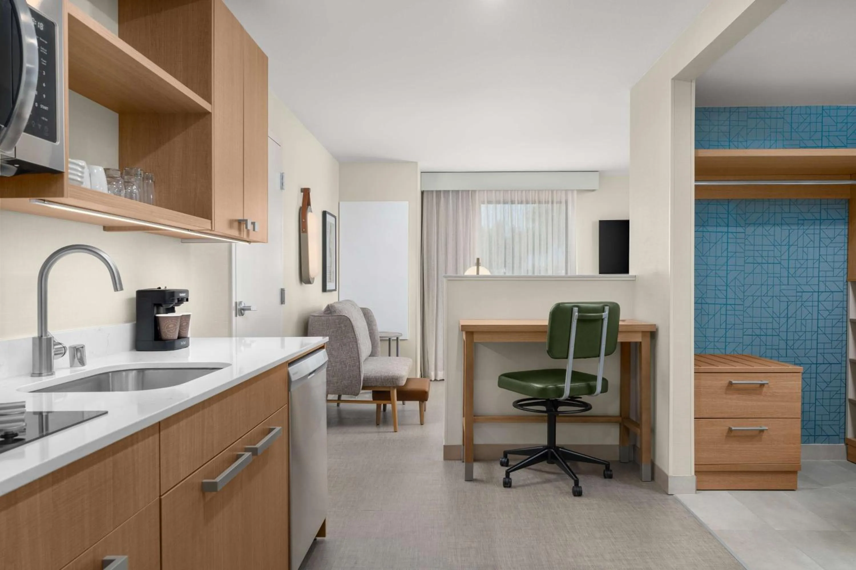 Kitchen or kitchenette in Homewood Suites By Hilton North Las Vegas Speedway