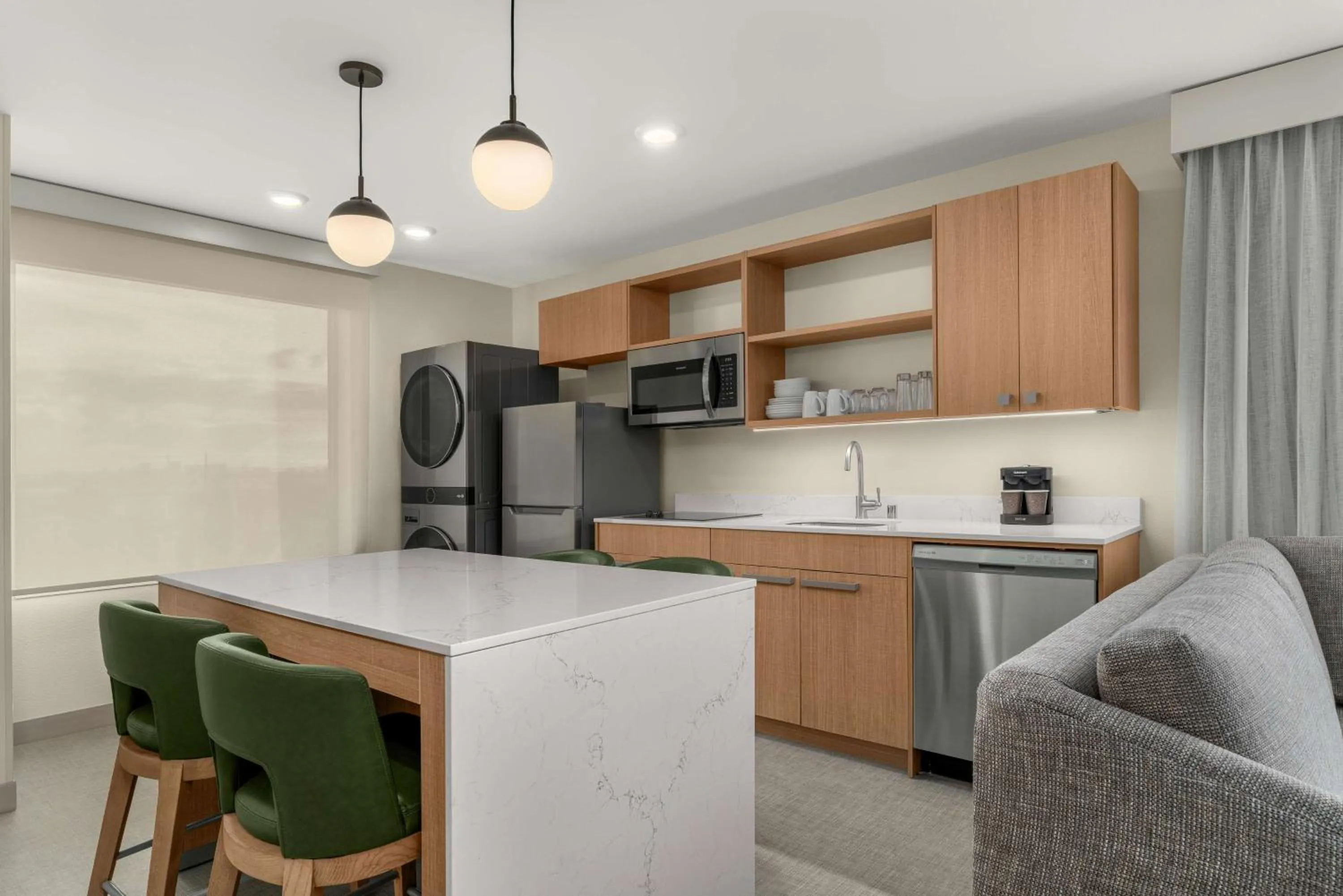 Kitchen or kitchenette in Homewood Suites By Hilton North Las Vegas Speedway