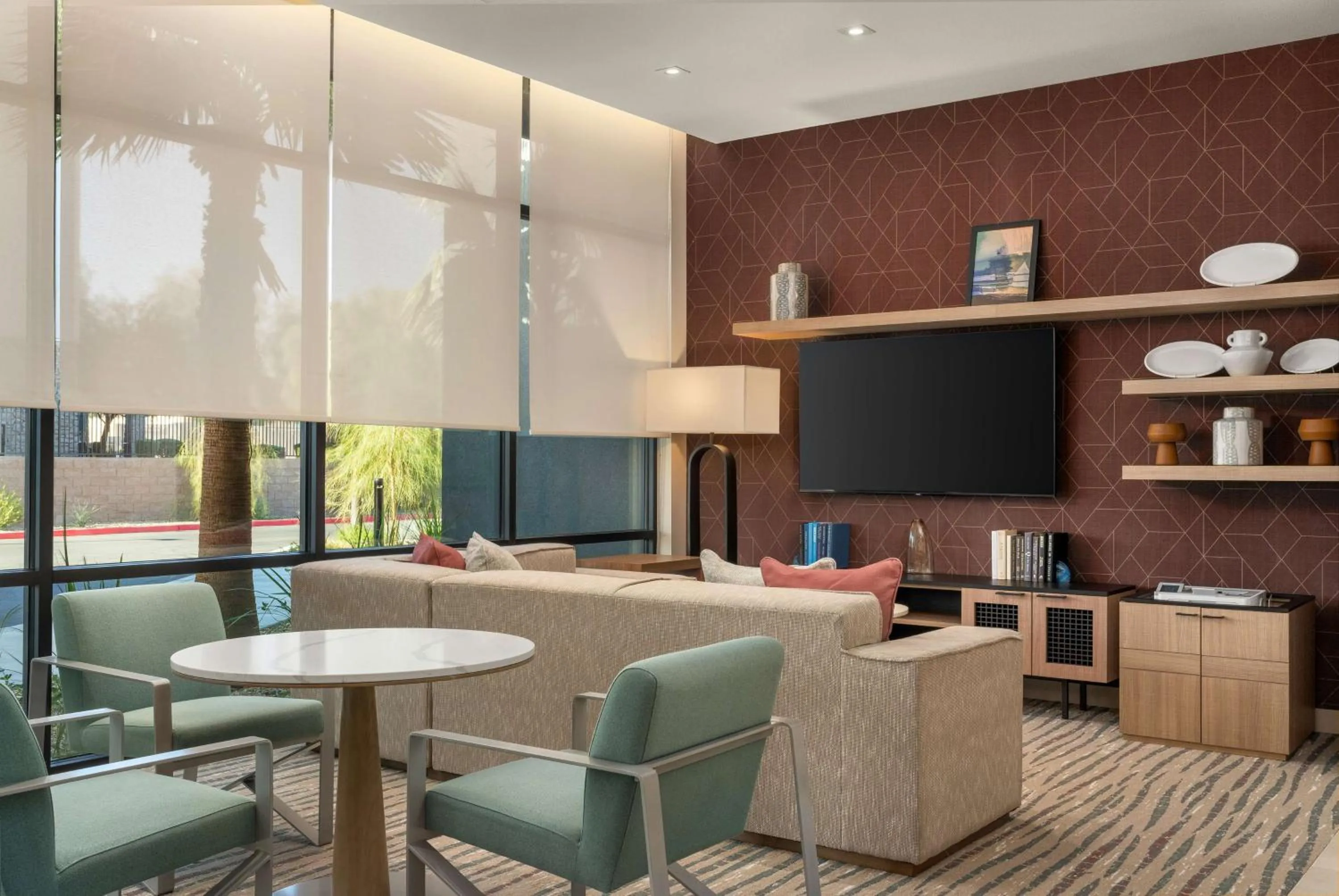 Lobby or reception in Homewood Suites By Hilton North Las Vegas Speedway