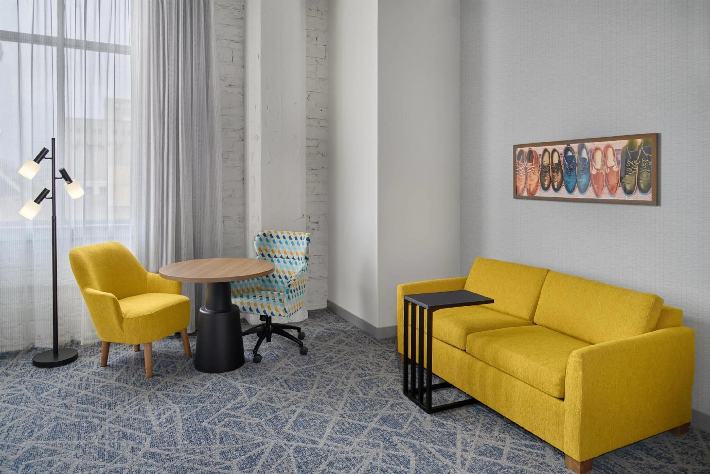 Bedroom in Hampton Inn by Hilton Lincoln Downtown