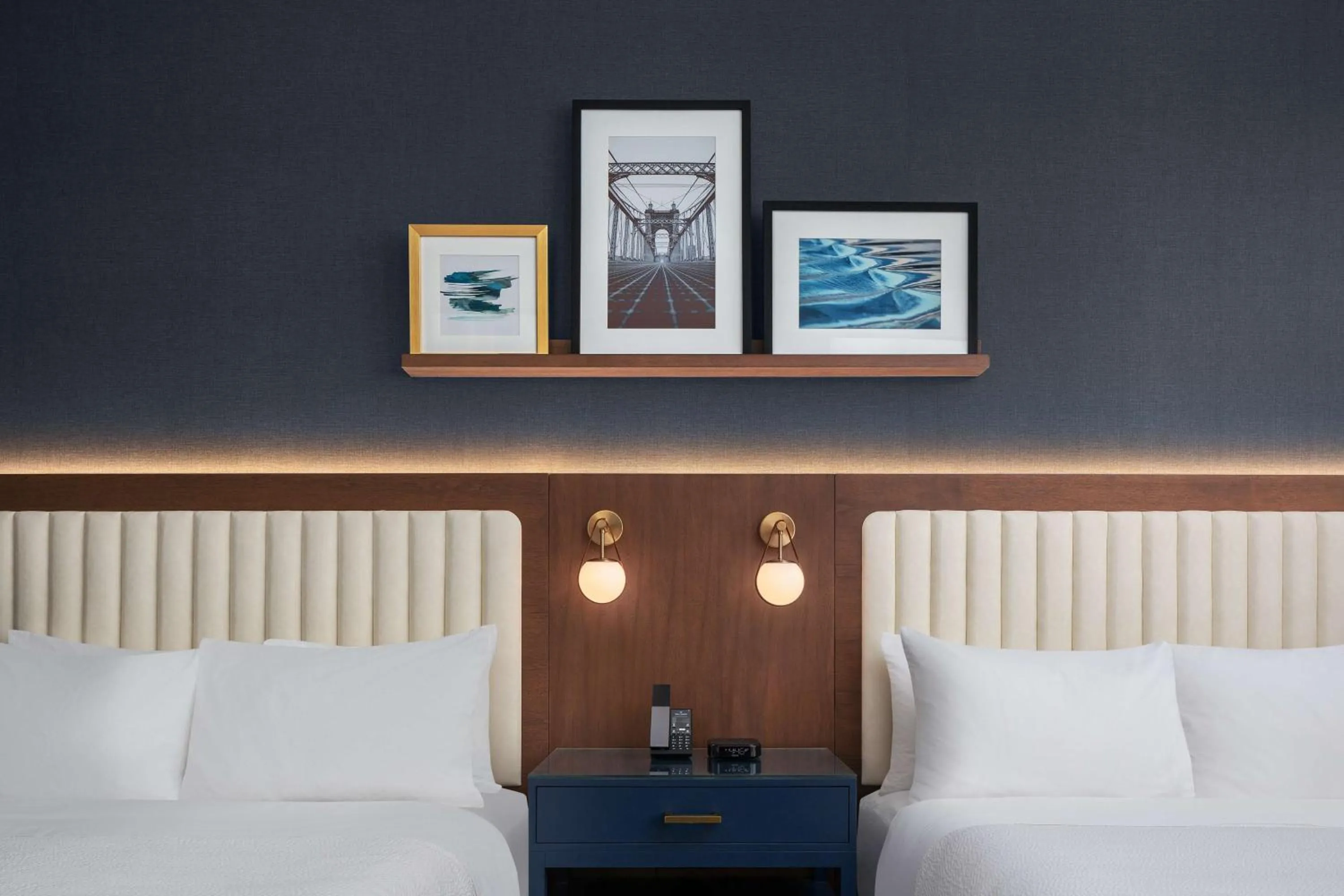 Bed in The Well House Hamilton, Tapestry Collection By Hilton