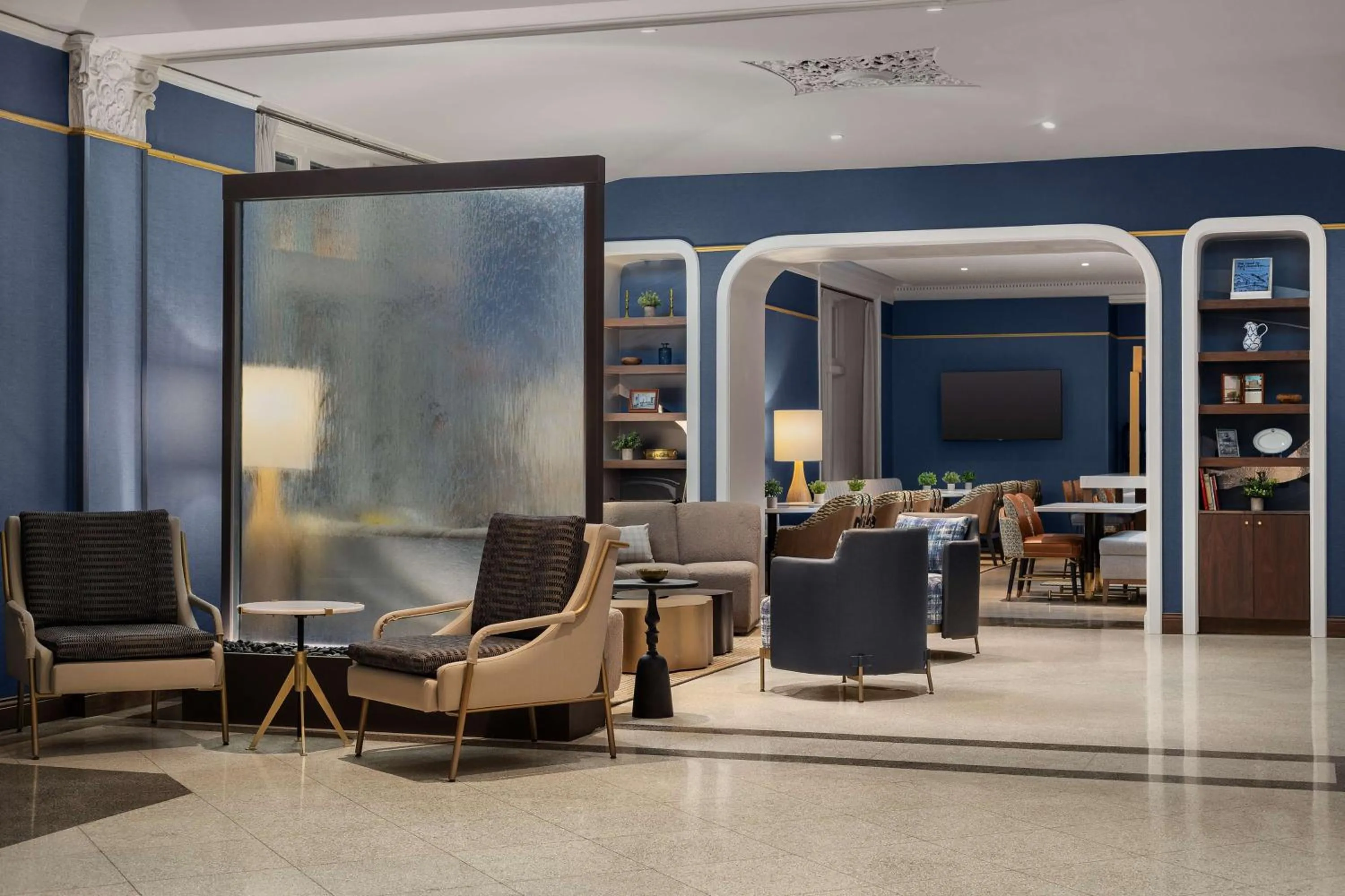 Lobby or reception in The Well House Hamilton, Tapestry Collection By Hilton